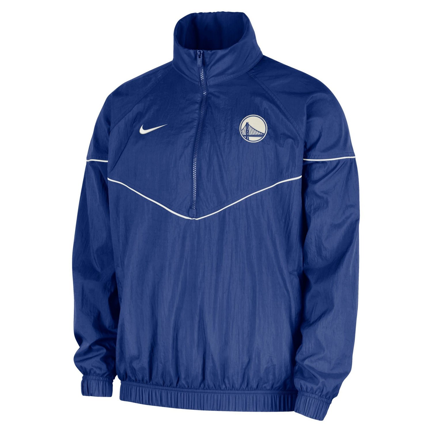 Nike Golden State Warriors Courtside Windrunner Woven Half-Zip Jacket - view number 2