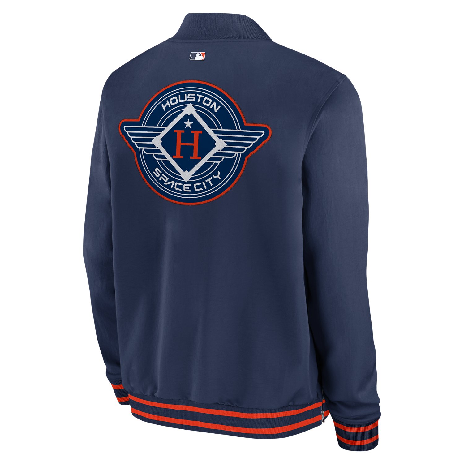 Nike Men's Houston Astros AC City Connect Bomber Jacket - view number 2