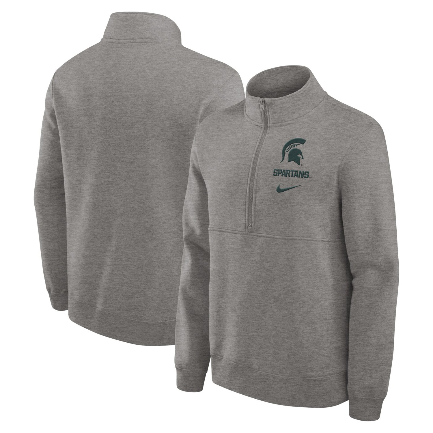 Nike Michigan State Spartans Primetime Club Half-Zip Sweatshirt - view number 1
