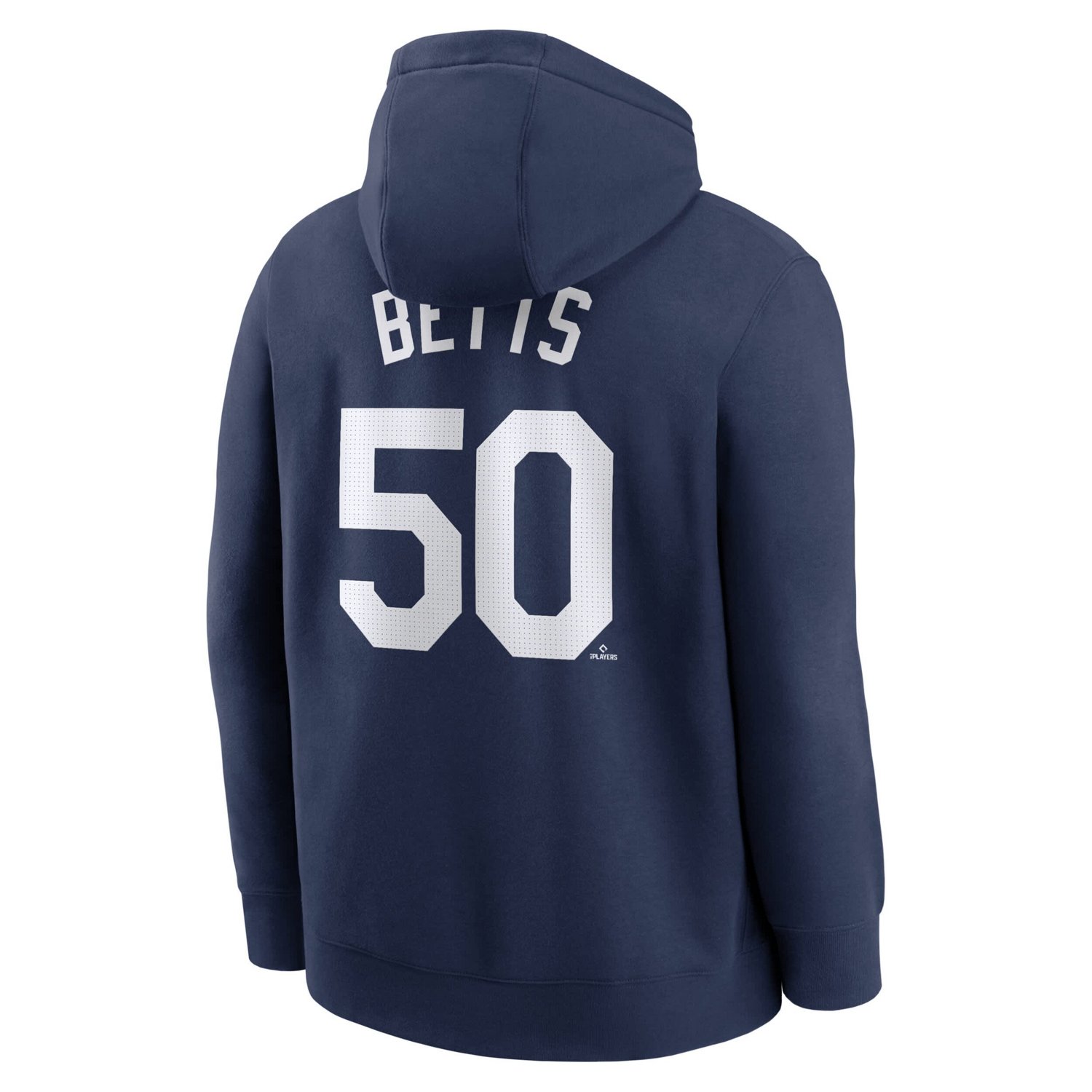 Nike Mookie Betts Los Angeles Dodgers Player Name  Number Club Pullover Hoodie - view number 3