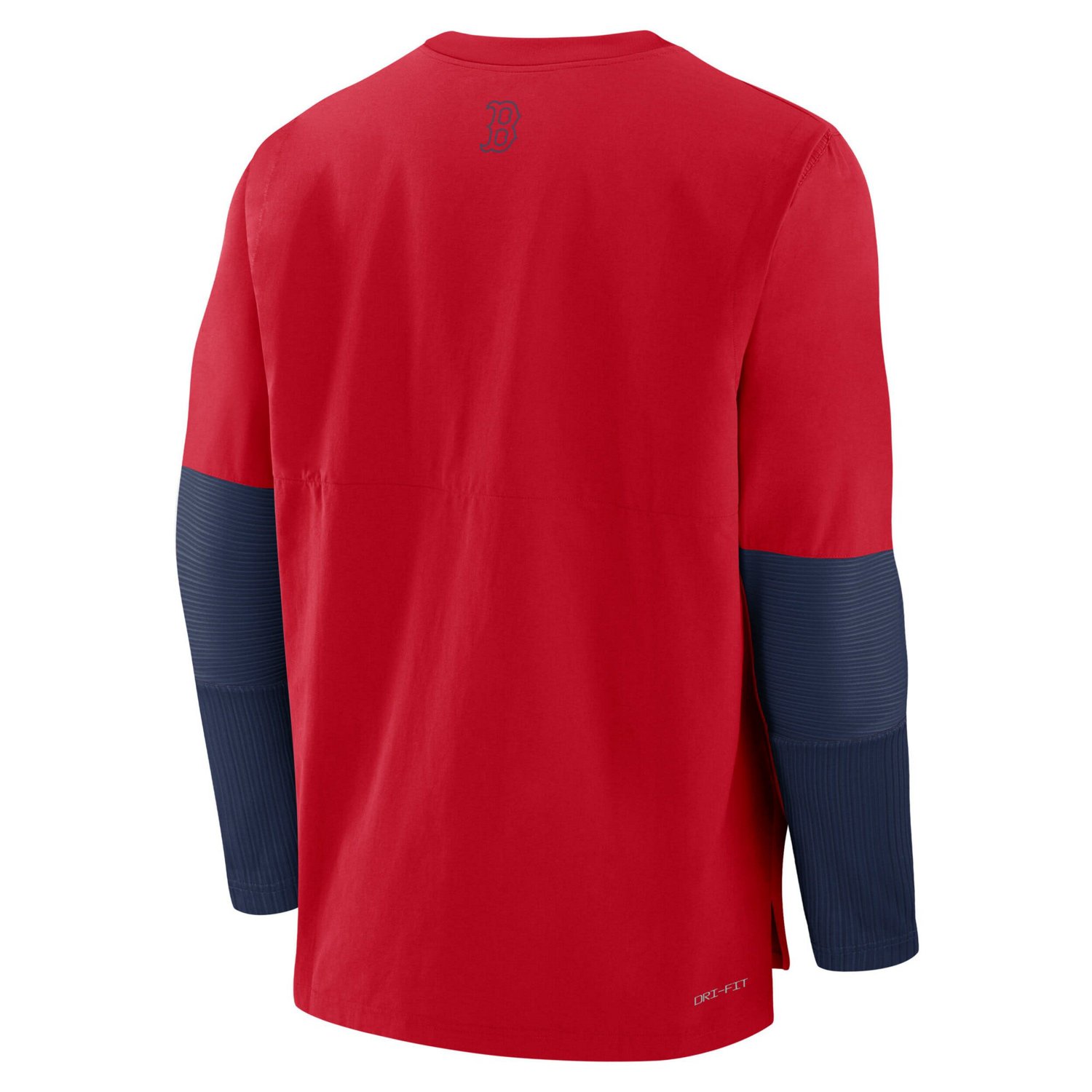Nike Navy Boston Sox Authentic Collection Lightweight Player Tri-Blend Performance Pullover Sweatshirt                           - view number 3