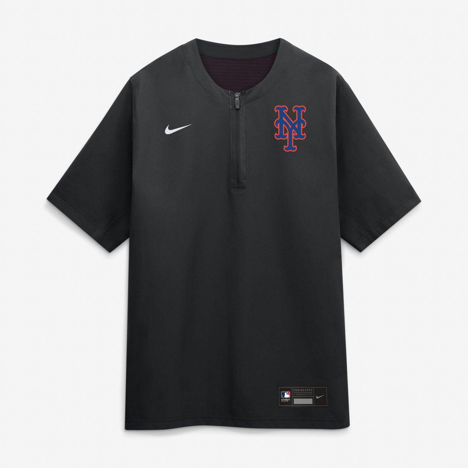 Nike New York Mets Authentic Collection Dri-FIT Quarter-Zip Windshirt - view number 4