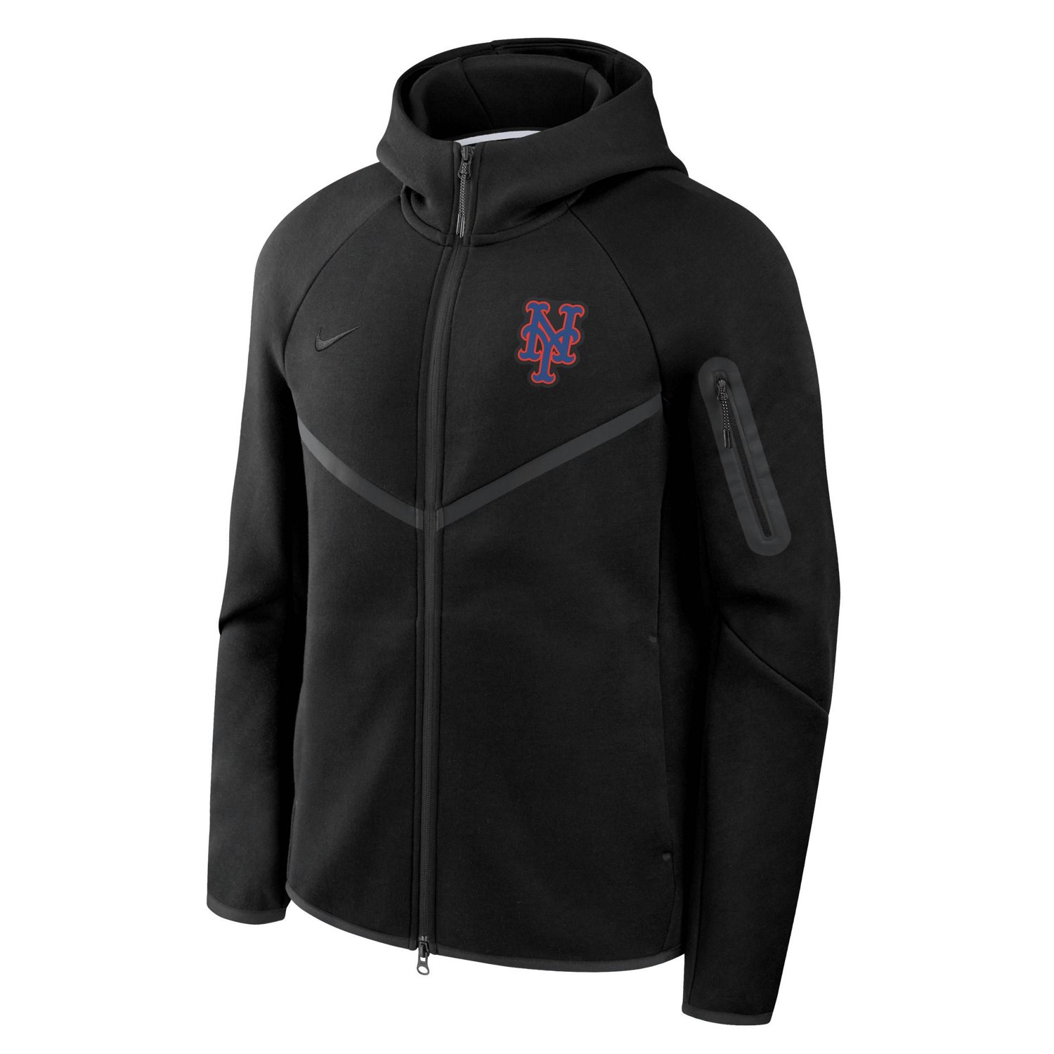 Nike New York Mets Tech Fleece Windrunner Full-Zip Hoodie Jacket - view number 2