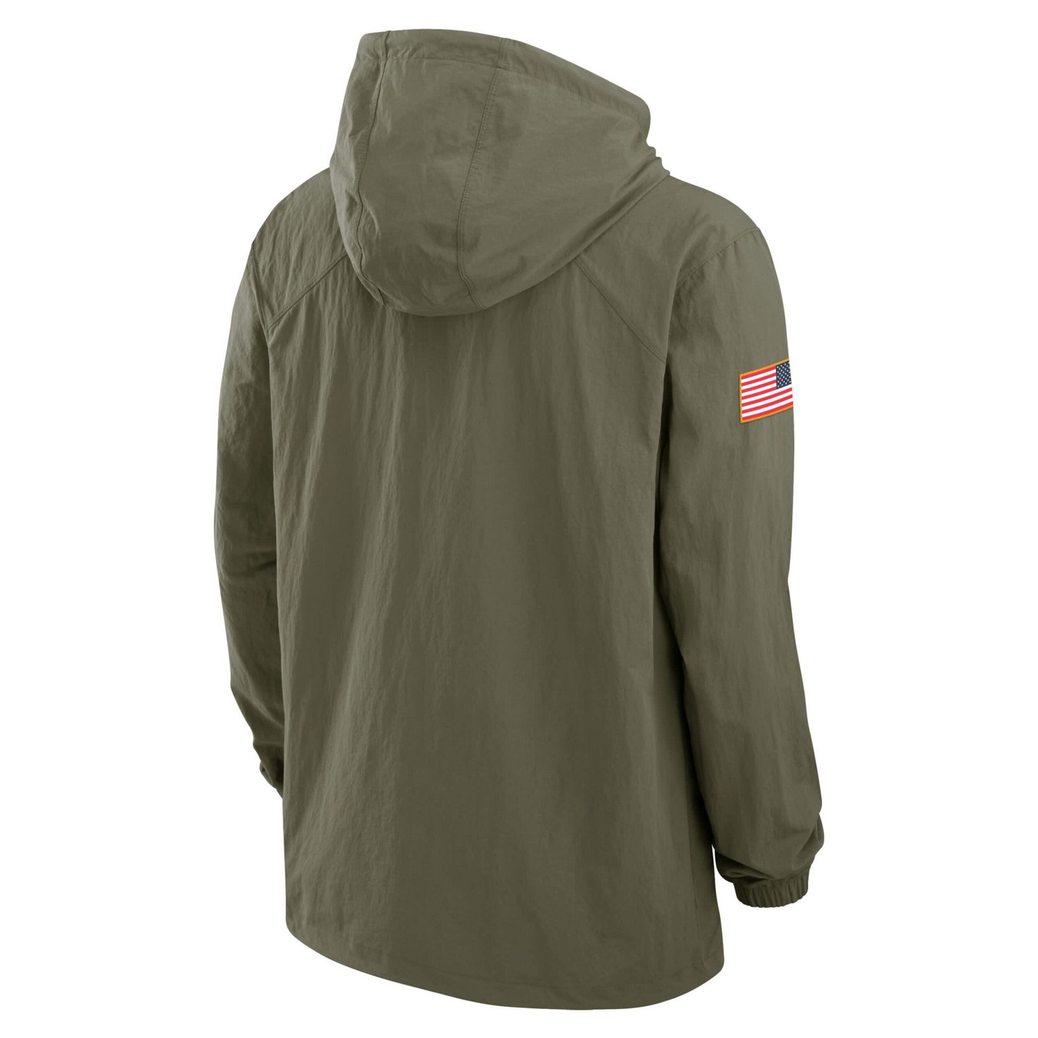 Nike Ohio State Buckeyes 2024 Military Appreciation Full-Snap Hoodie Military Jacket                                             - view number 3