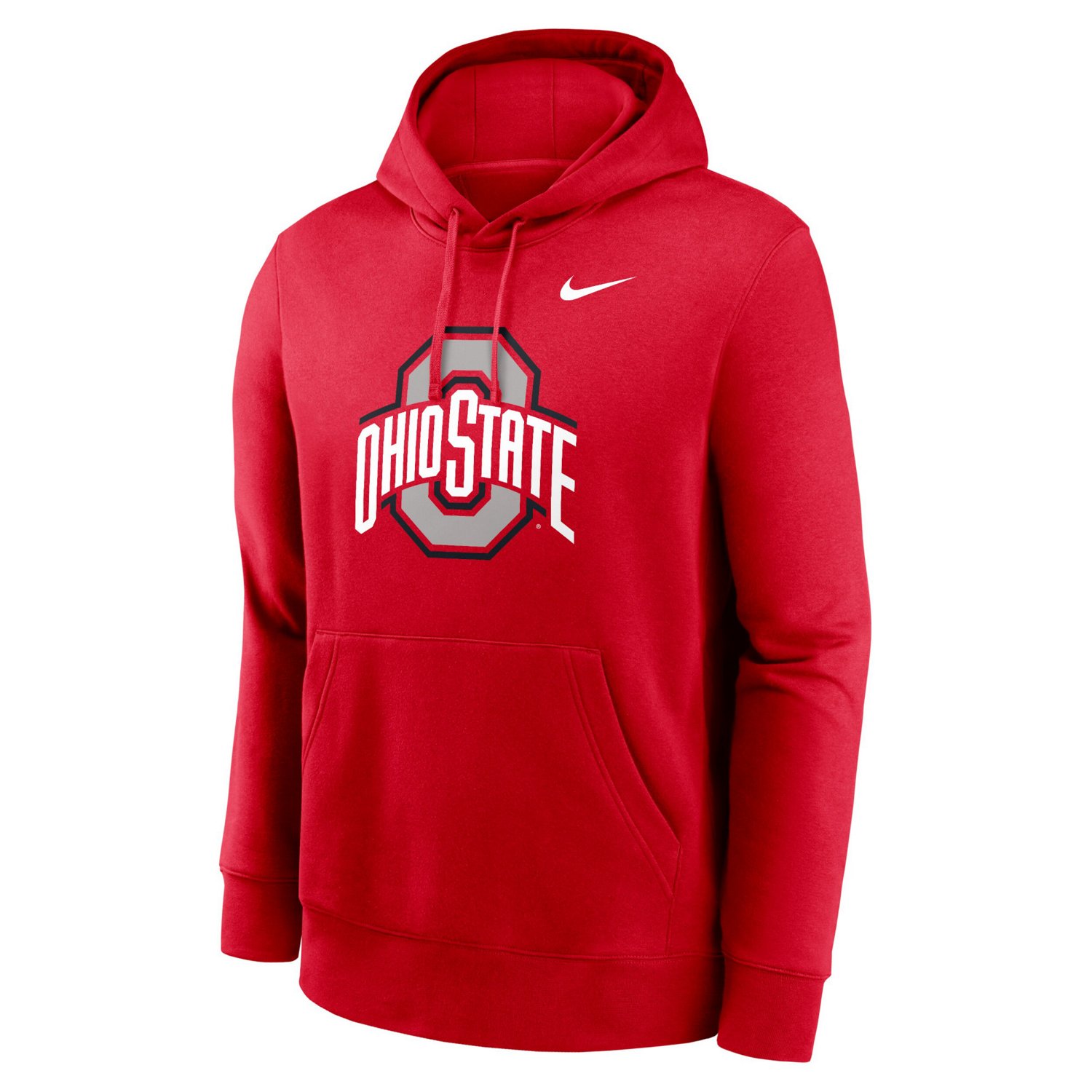 Nike Ohio State Buckeyes Primetime Evergreen Club Fleece Pullover Hoodie - view number 2