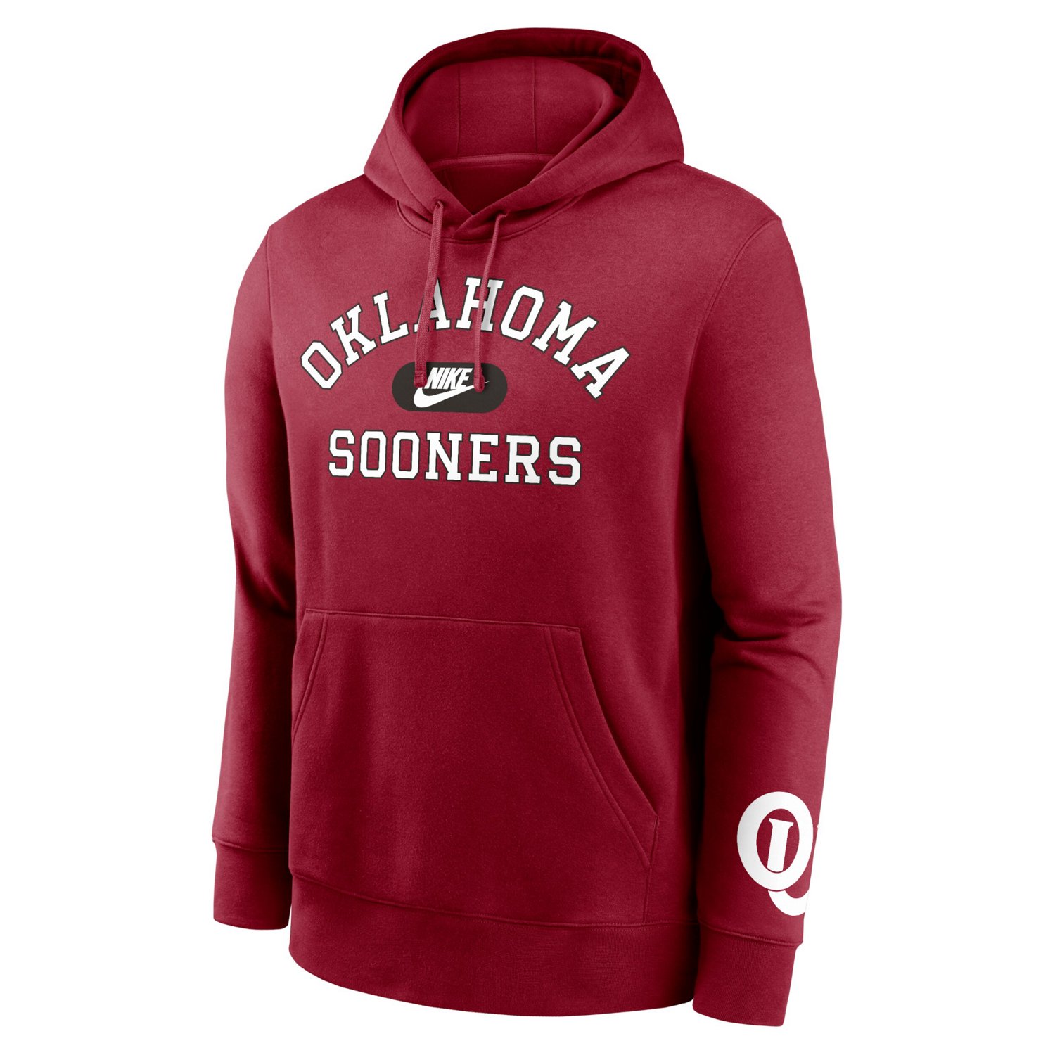 Nike Oklahoma Sooners Legacy Foundational Two-Hit Club Performance Pullover Hoodie - view number 2