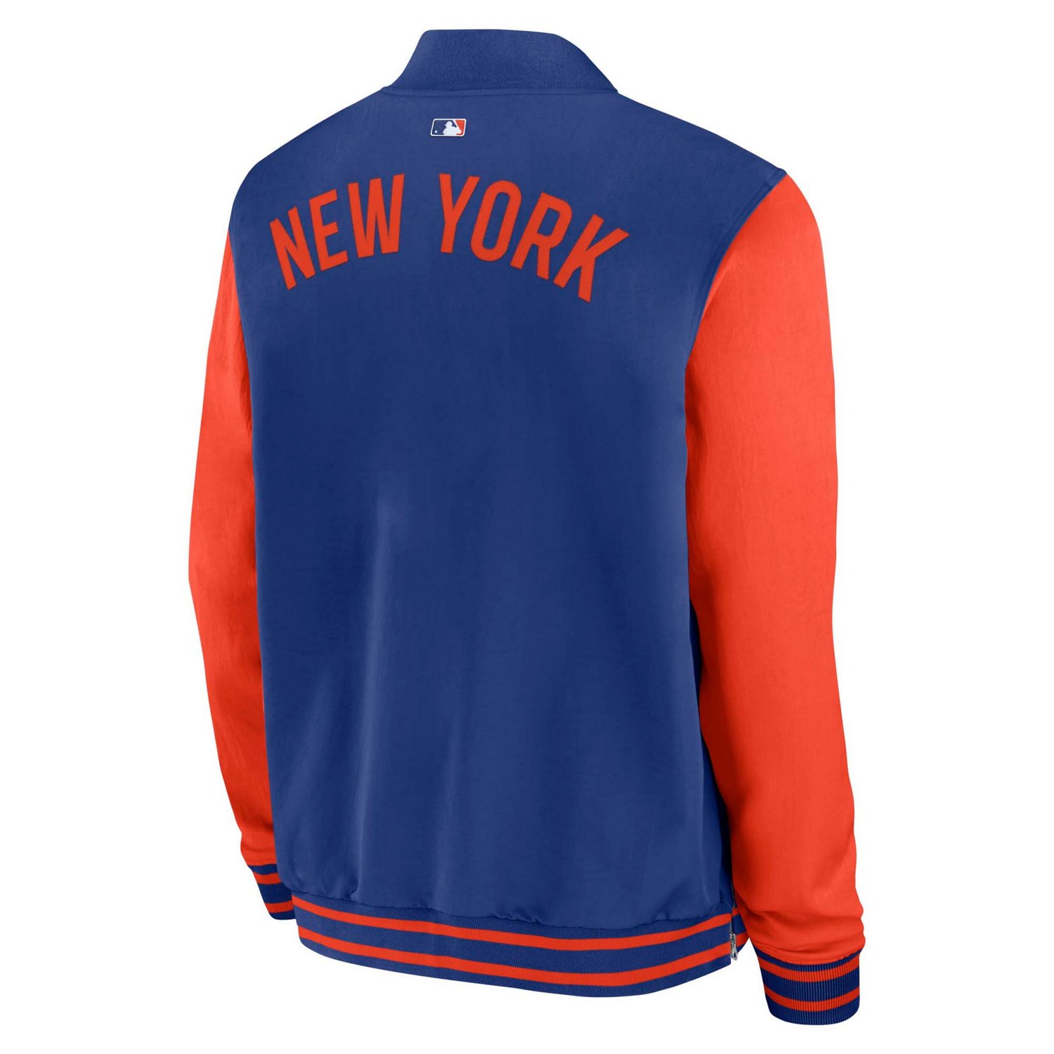 Nike Orange New York Mets Authentic Collection Dugout Full-Zip Bomber Jacket                                                     - view number 3