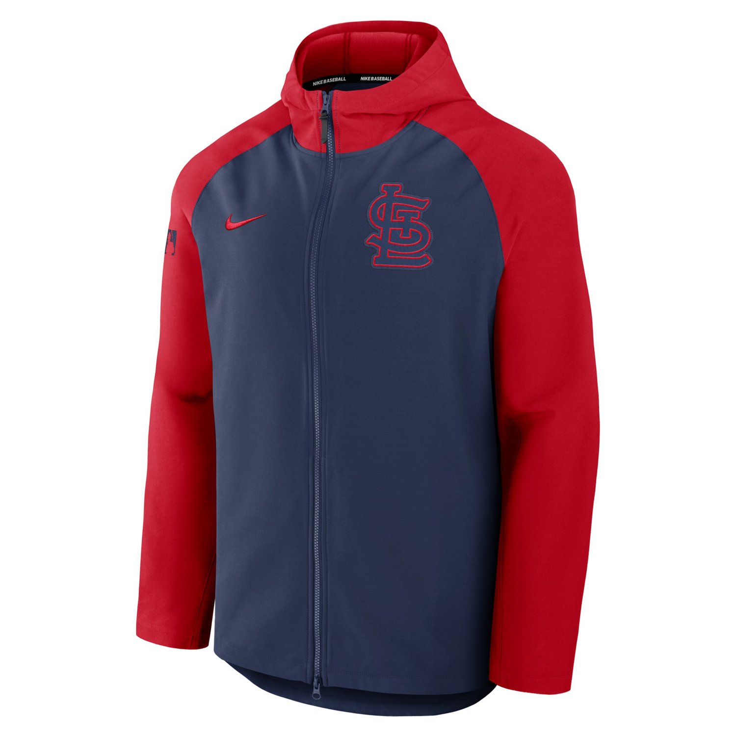 Nike Red St Louis Cardinals Authentic Collection Raglan Performance Full-Zip Jacket