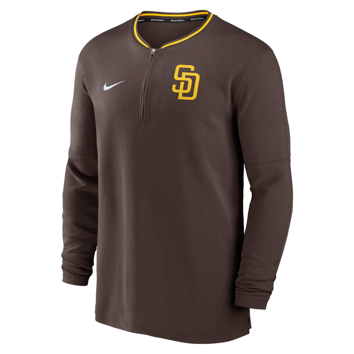 Nike San Diego Padres Authentic Collection Performance Half-Zip Top - view number 2