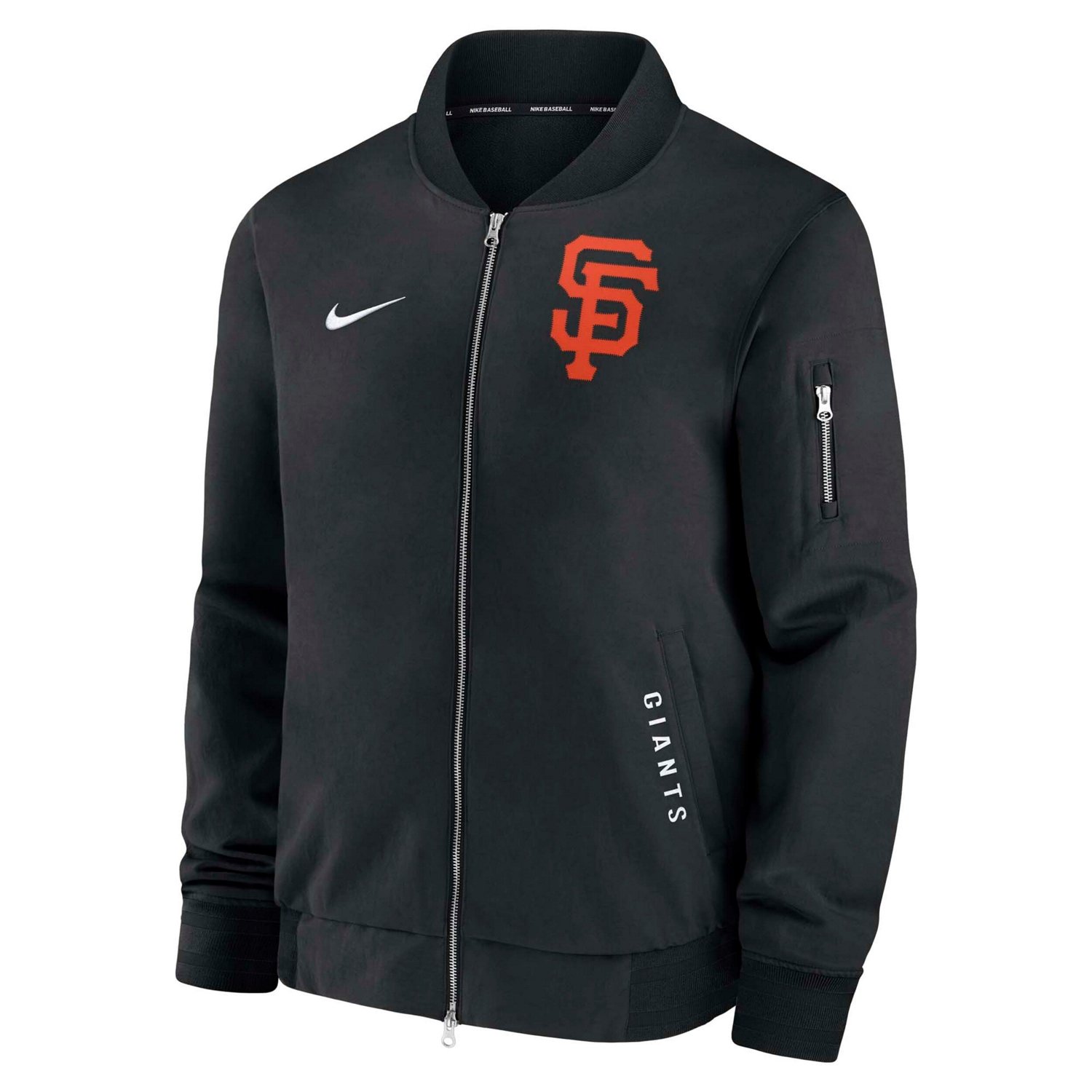 Nike San Francisco Giants Authentic Collection Dugout Full-Zip Bomber Jacket