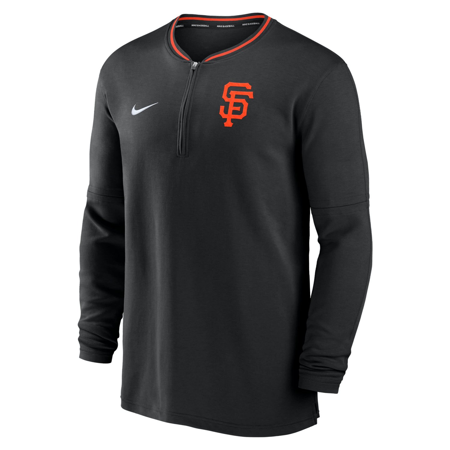 Nike San Francisco Giants Authentic Collection Performance Half-Zip Top - view number 2