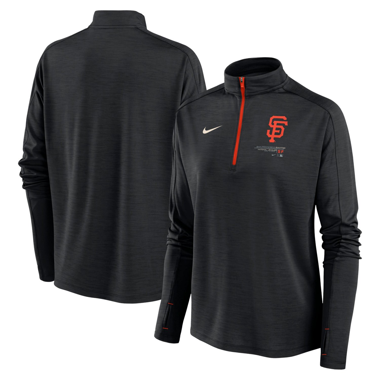Nike San Francisco Giants Pacer Quarter-Zip Top