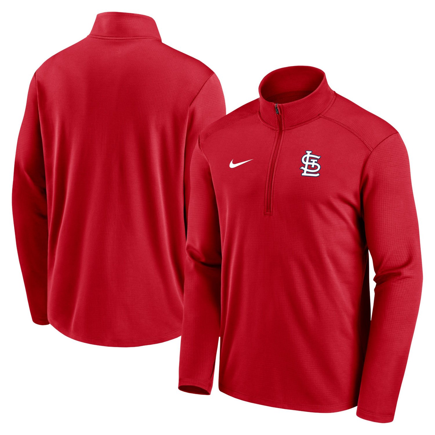 Nike St Louis Cardinals Agility Pacer Lightweight Performance Half-Zip Top - view number 1