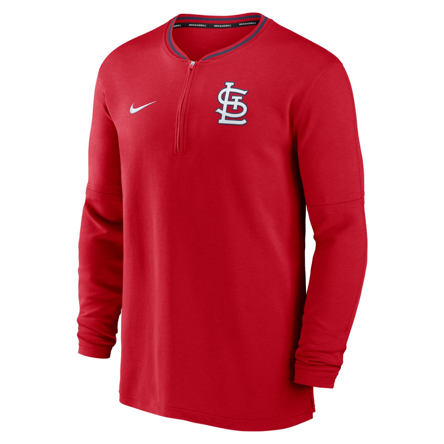 Nike St Louis Cardinals Authentic Collection Performance Half-Zip Top