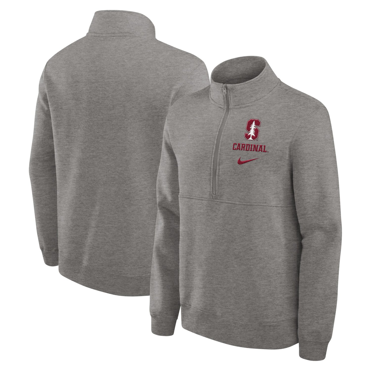 Nike Stanford Cardinal Primetime Club Half-Zip Sweatshirt