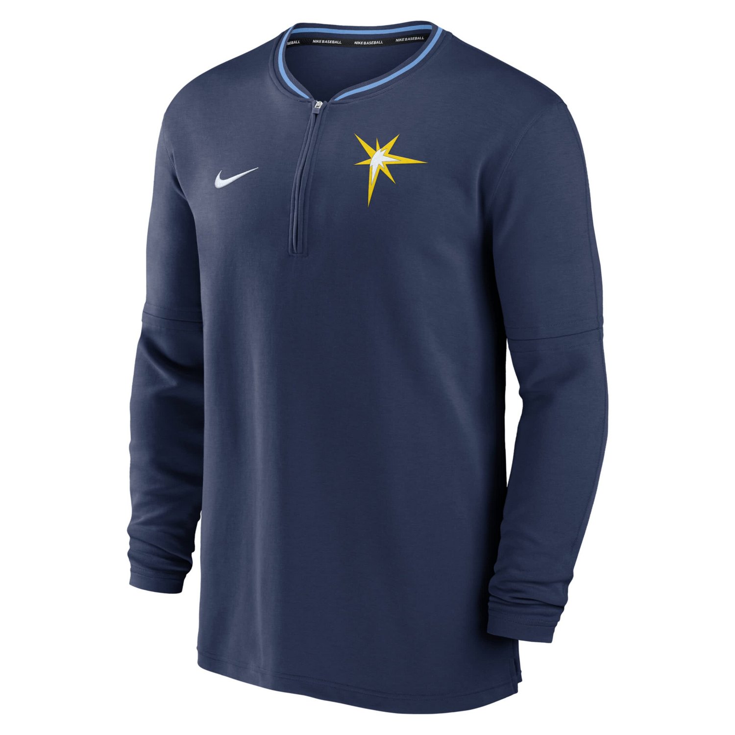 Nike Tampa Bay Rays Authentic Collection Performance Half-Zip Top - view number 2