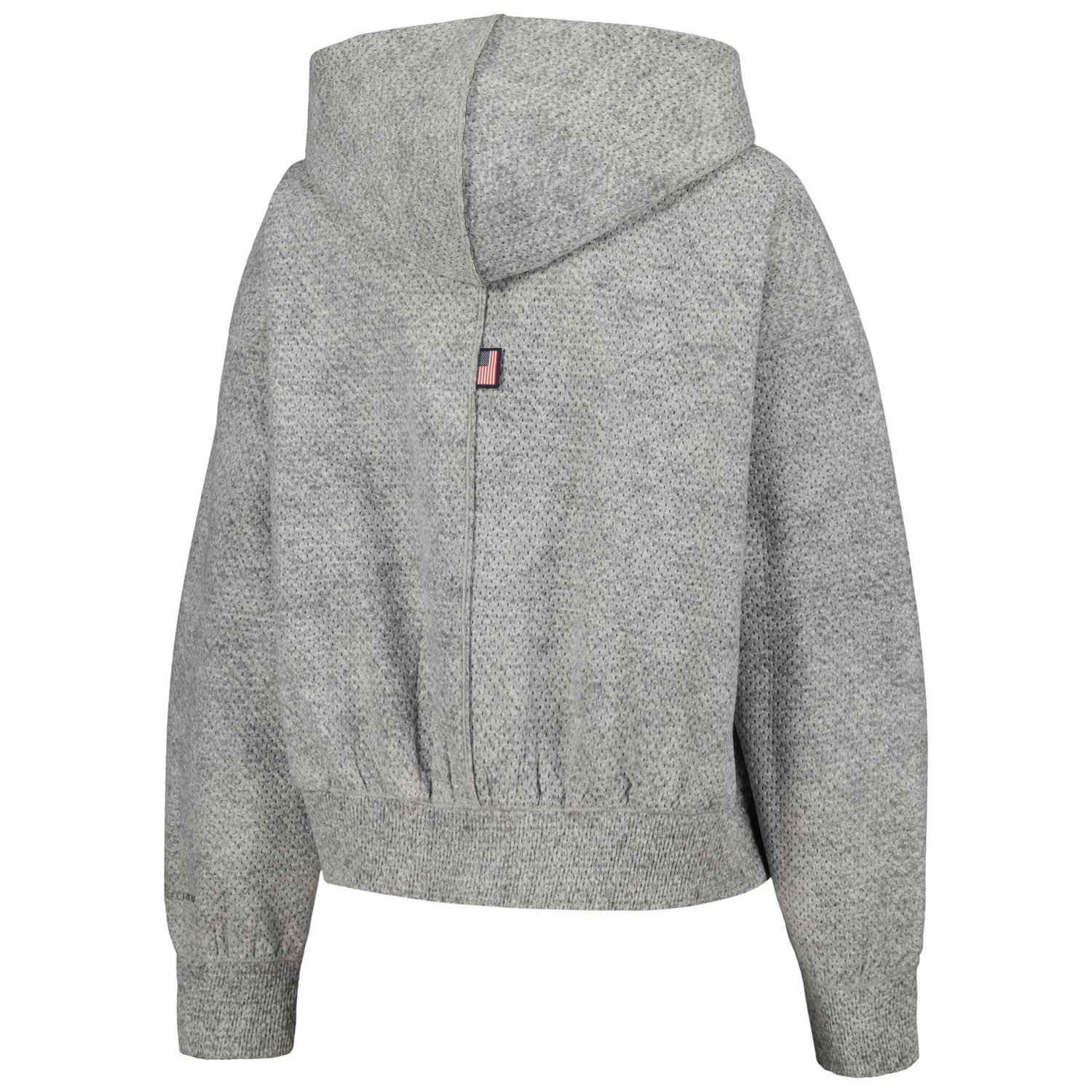 Nike Team USA Media Day Oversized Cropped Hoodie Performance Full-Zip Jacket - view number 3