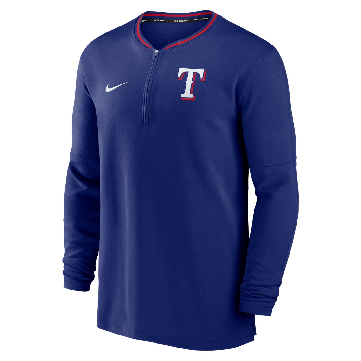 Nike Texas Rangers Authentic Collection Performance Half-Zip Pullover - view number 2