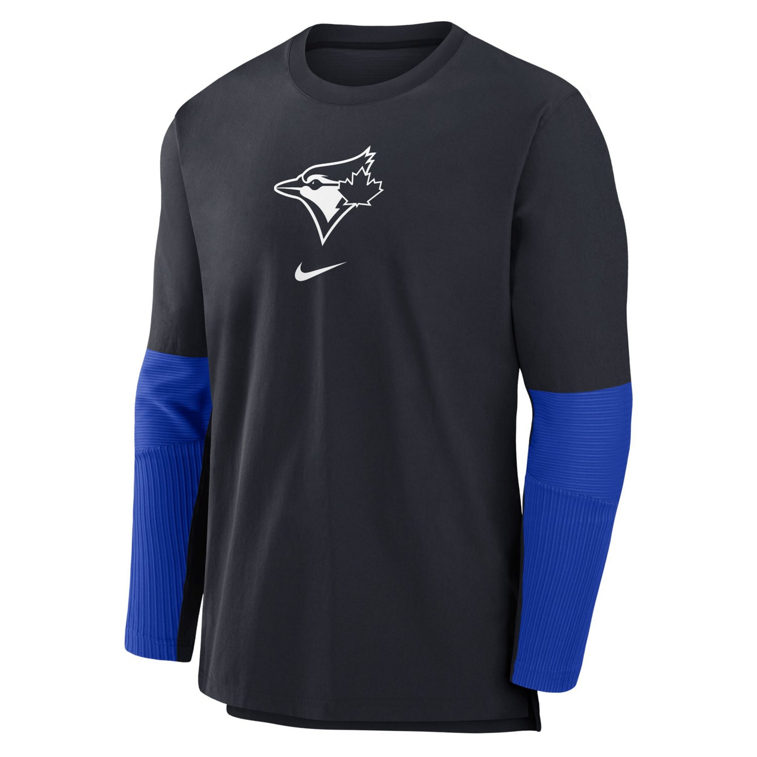 Nike Toronto Blue Jays 2024 City Connect Authentic Collection Player Tri-Blend Performance Pullover Top - view number 2
