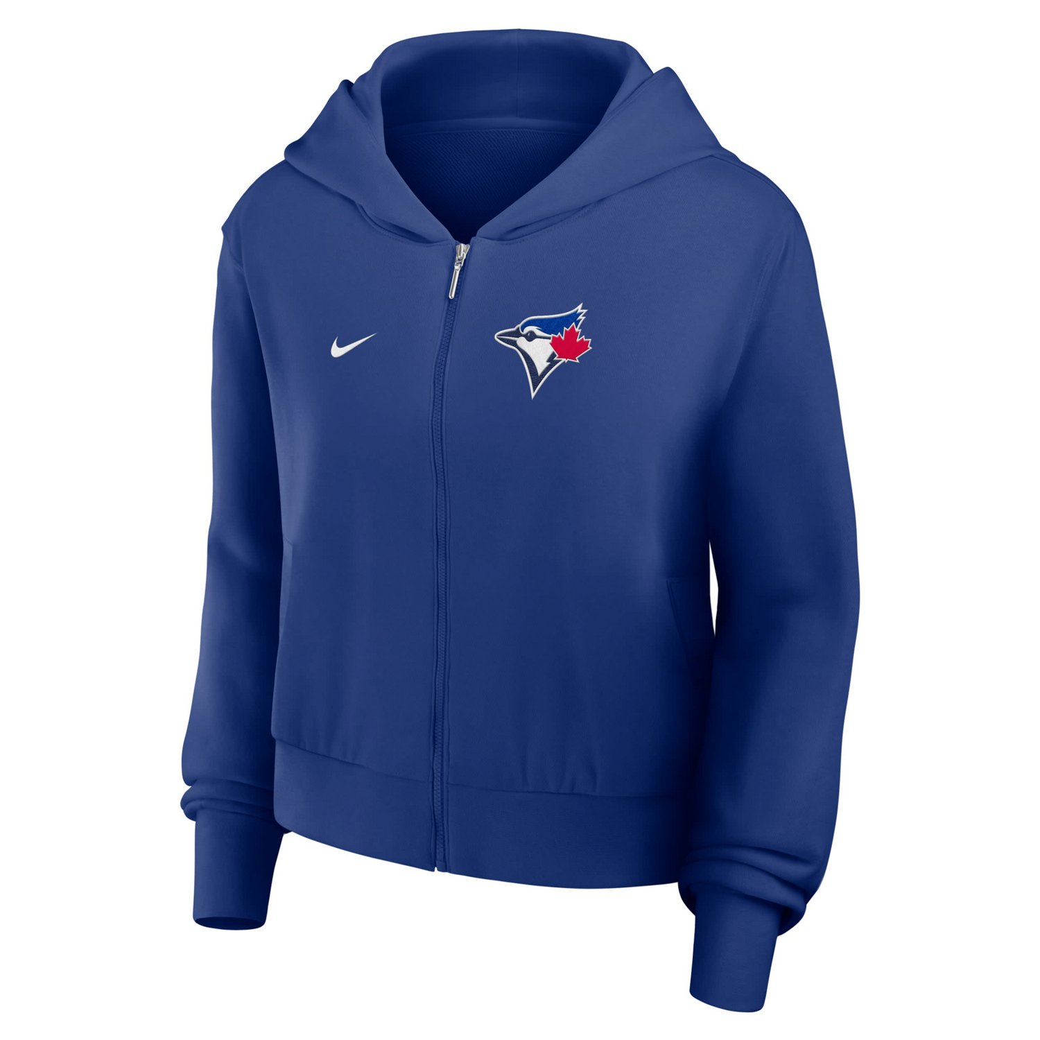 Nike Toronto Blue Jays Cropped Chill Full-Zip Hoodie - view number 2