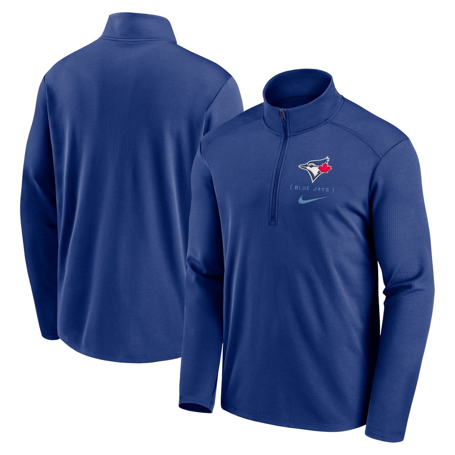 Nike Toronto Blue Jays Franchise Logo Pacer Performance Half-Zip Top - view number 1