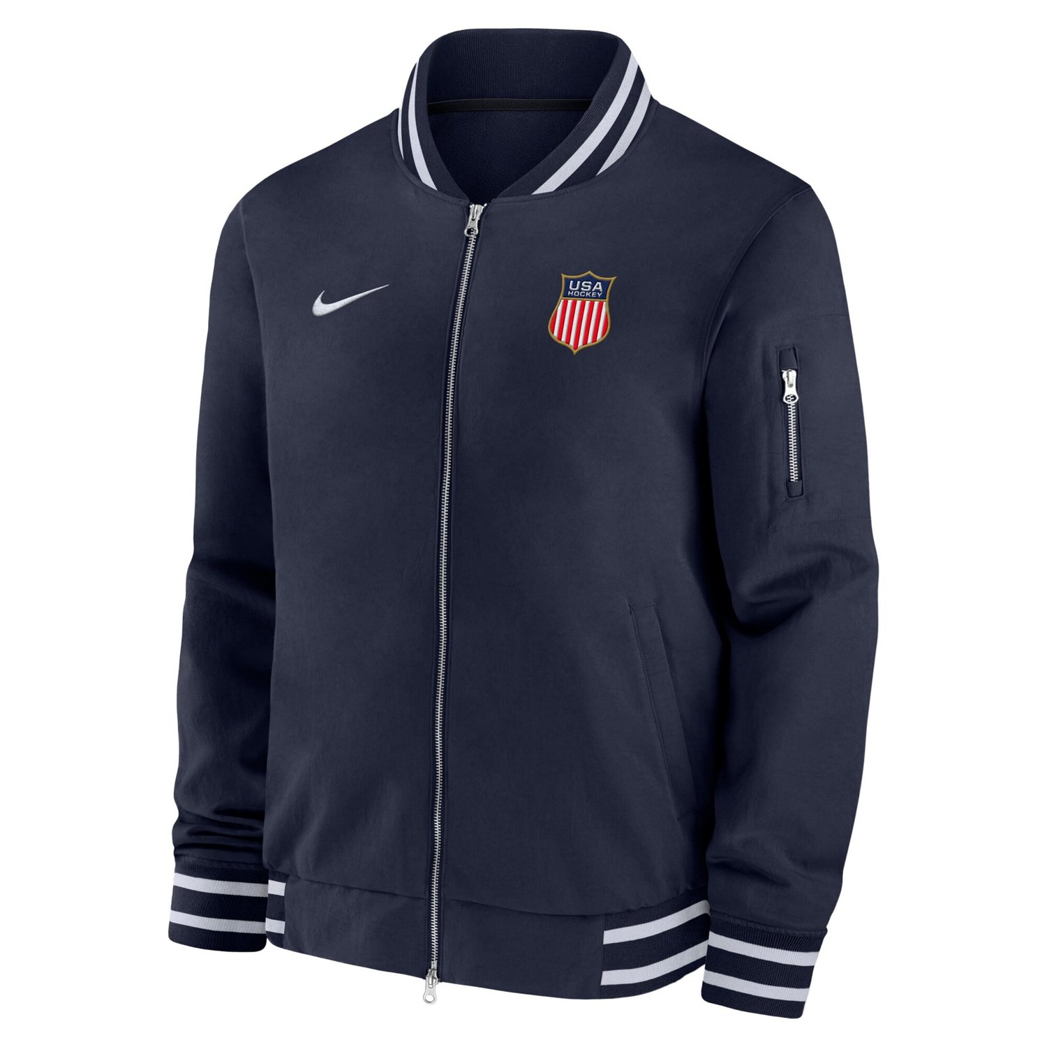 Nike US Hockey 2026 Full-Zip Bomber Jacket - view number 2