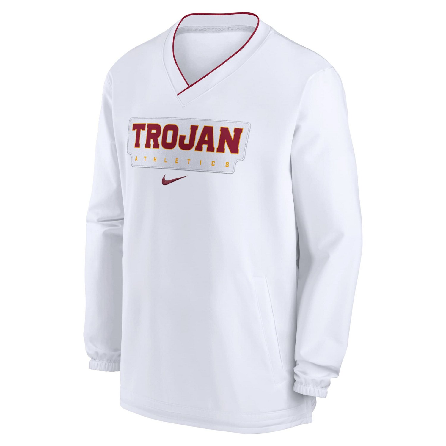 Nike USC Trojans 2024 Sideline Pullover Windshirt                                                                                - view number 2