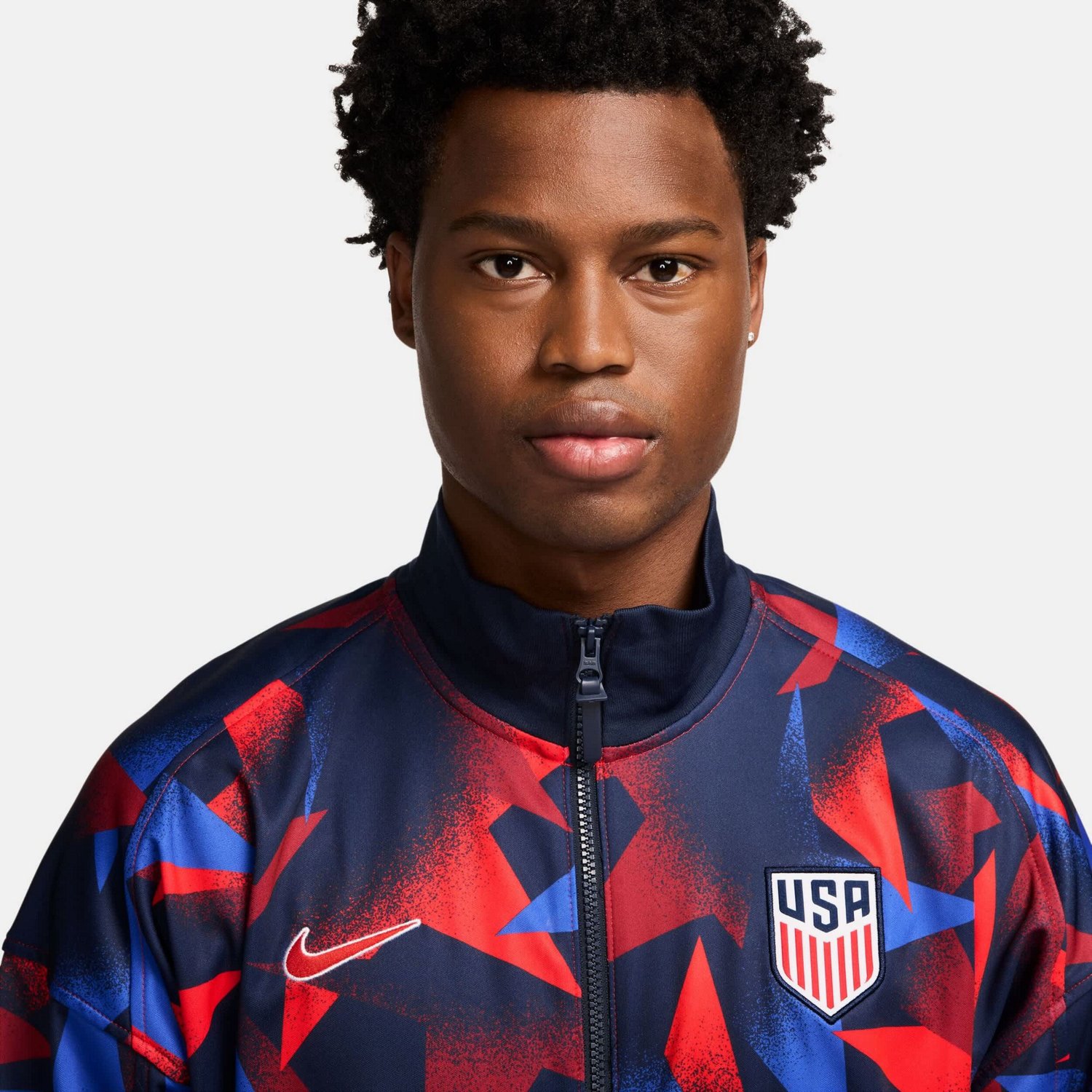 Nike USMNT 2025 Academy Pro Performance Anthem Full-Zip Jacket - view number 3