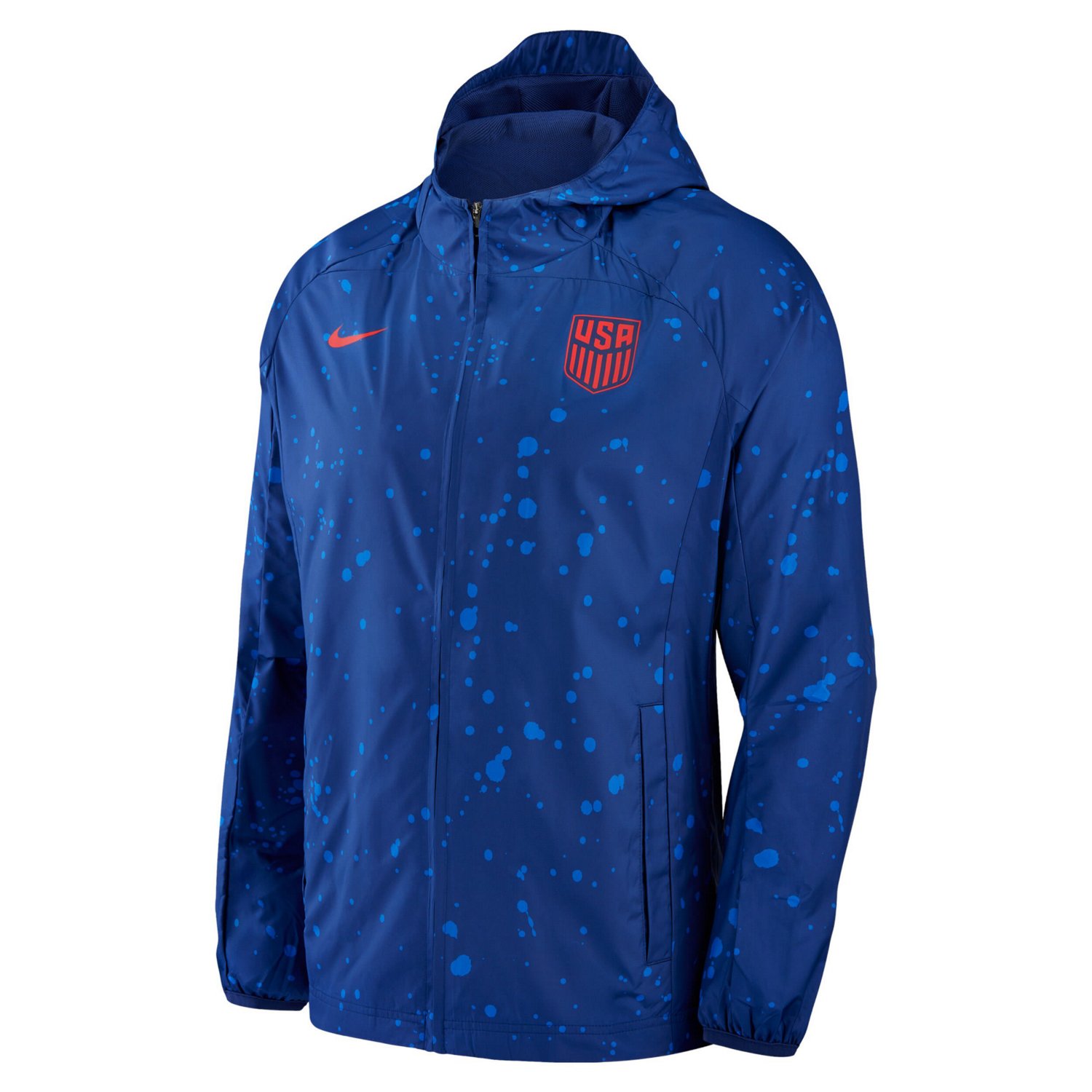 Nike USMNT AWF Raglan Full-Zip Hoodie Jacket