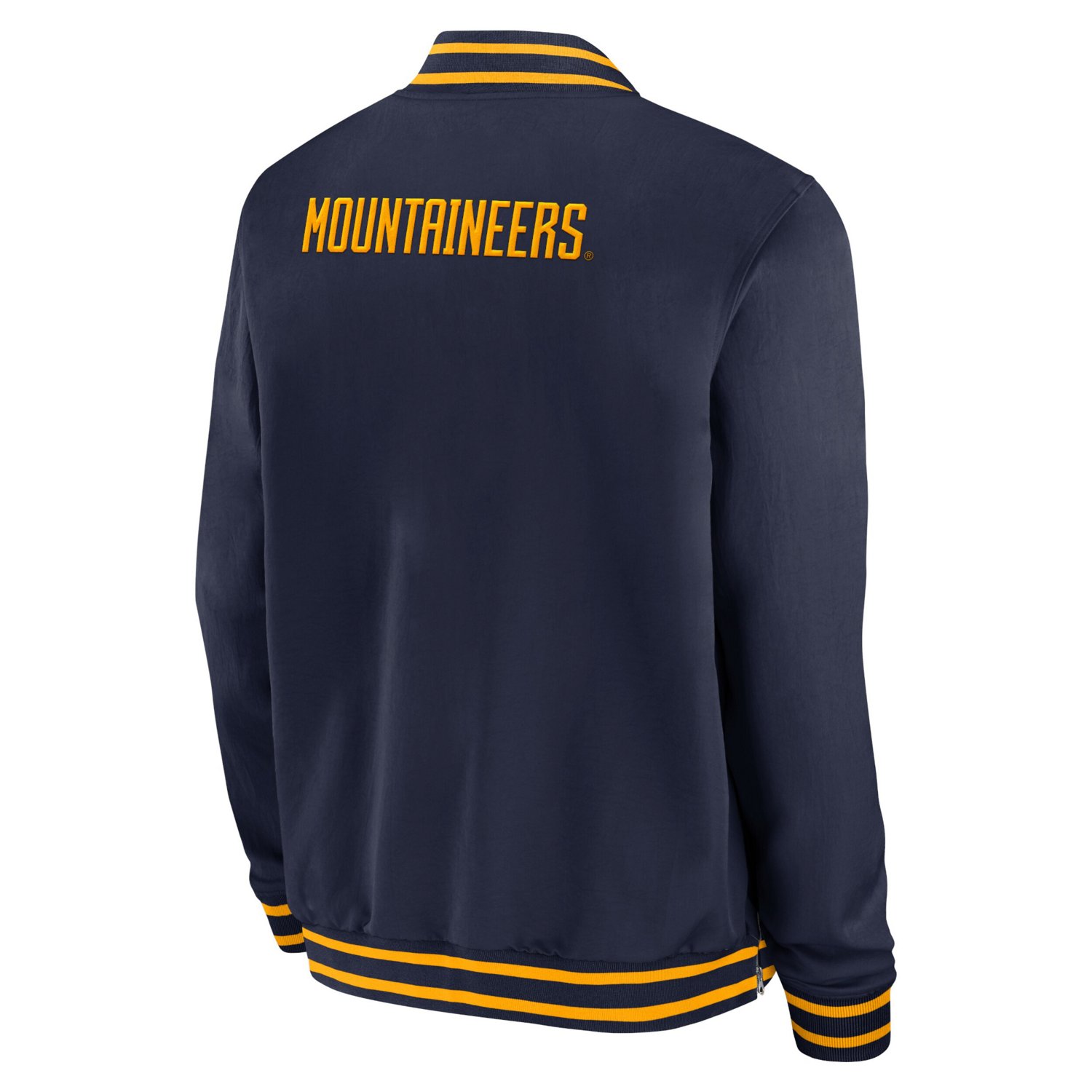 Nike West Virginia Mountaineers 2024 Sideline Full-Zip Bomber Jacket - view number 3