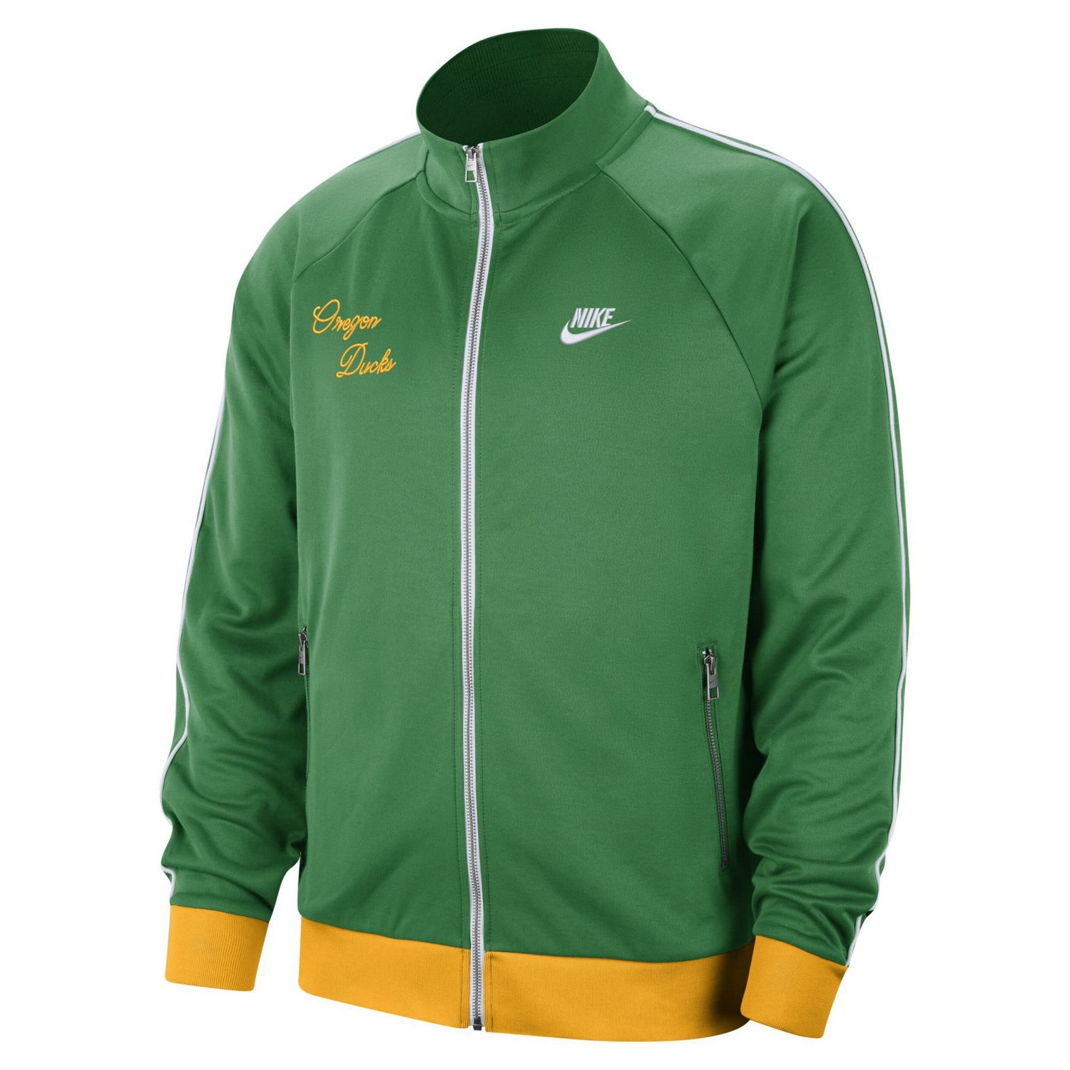 Nike /Yellow Oregon Ducks Special Game Alternate Full-Zip Track Jacket - view number 2