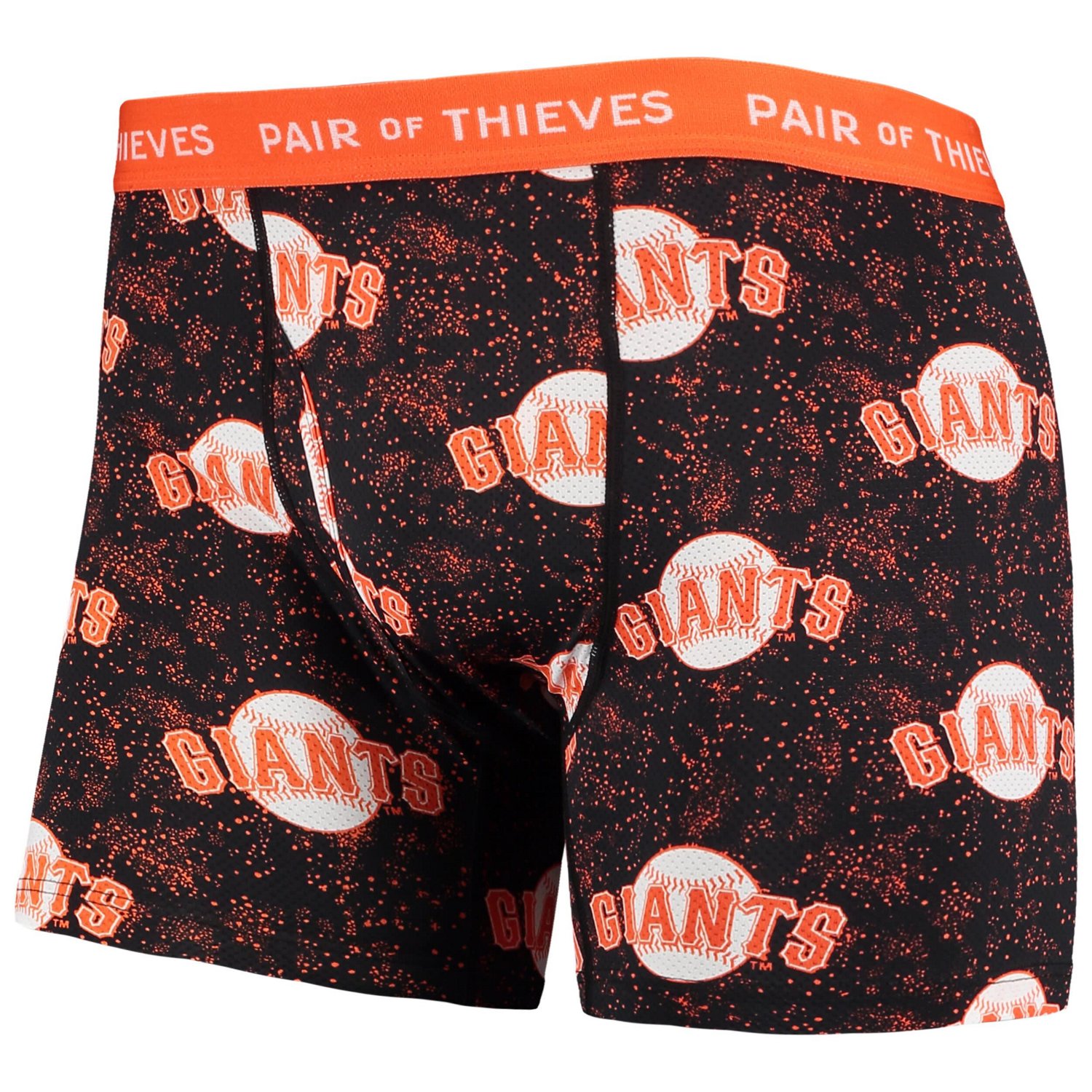 Pair of Thieves San Francisco Giants Super Fit 2-Pack Boxer Briefs Set - view number 2