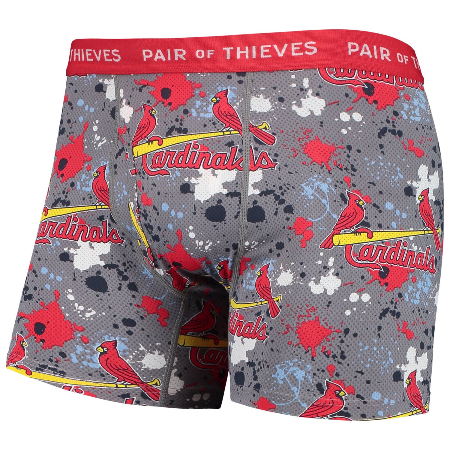 Pair of Thieves St Louis Cardinals Super Fit 2-Pack Boxer Briefs Set - view number 2