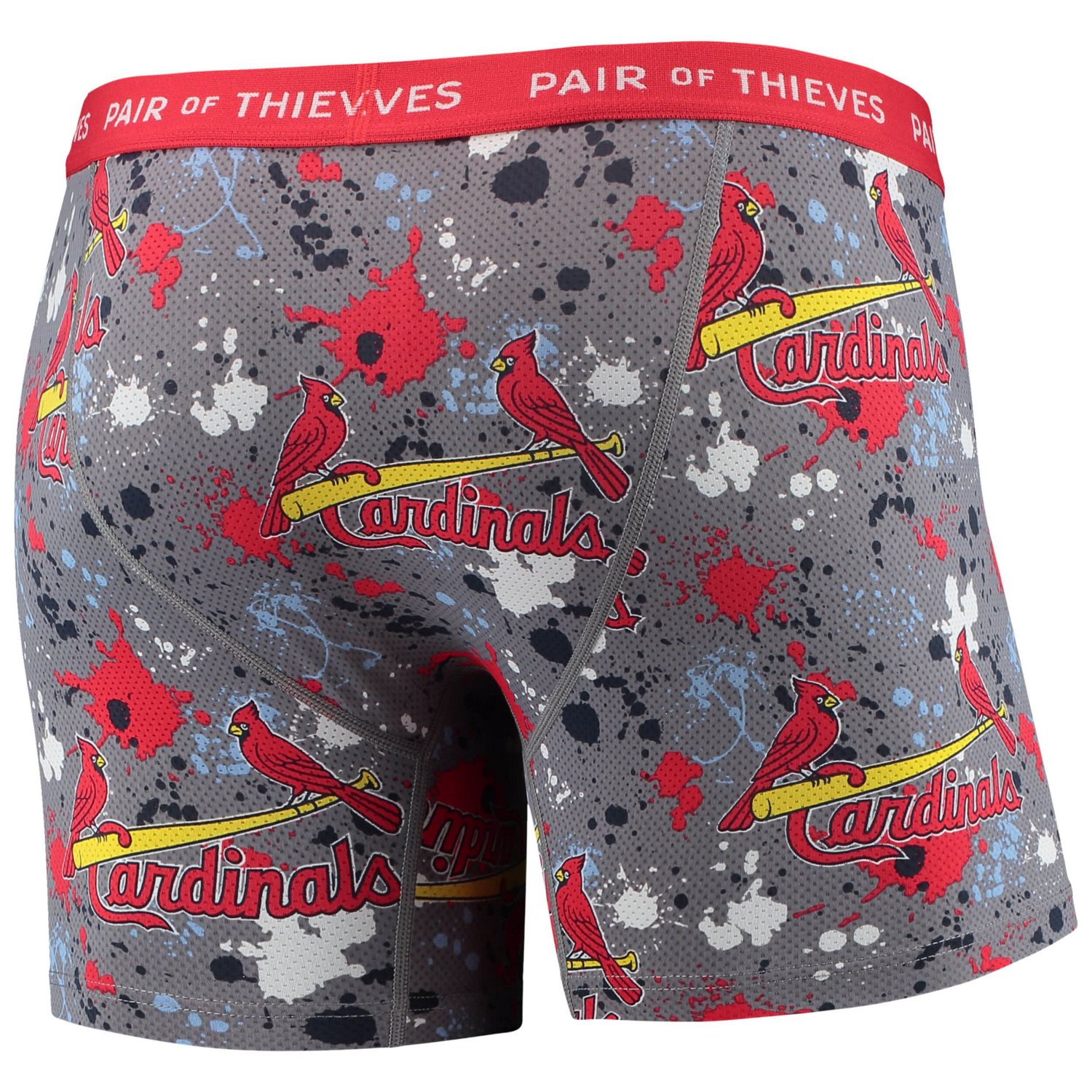 Pair of Thieves St Louis Cardinals Super Fit 2-Pack Boxer Briefs Set - view number 3