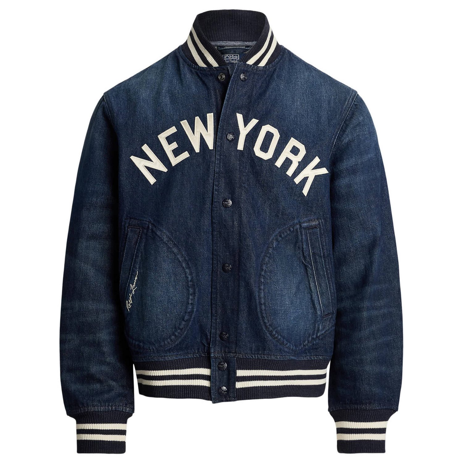 Polo Ralph Lauren Yankees Denim Jacket - view number 4