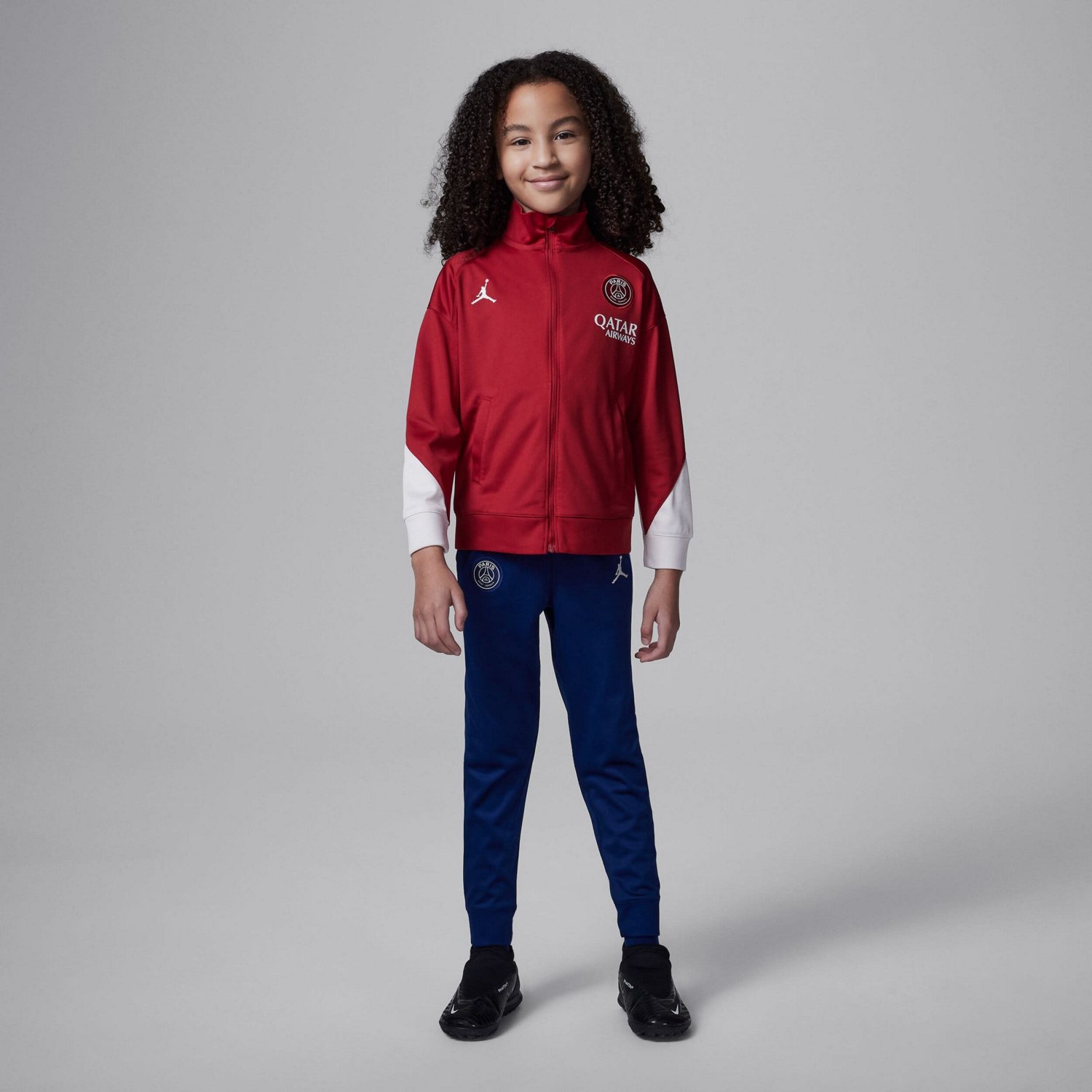 Preschool Jordan Brand Paris Saint-Germain 2024 25 Fourth Strike Full-Zip Track Suit