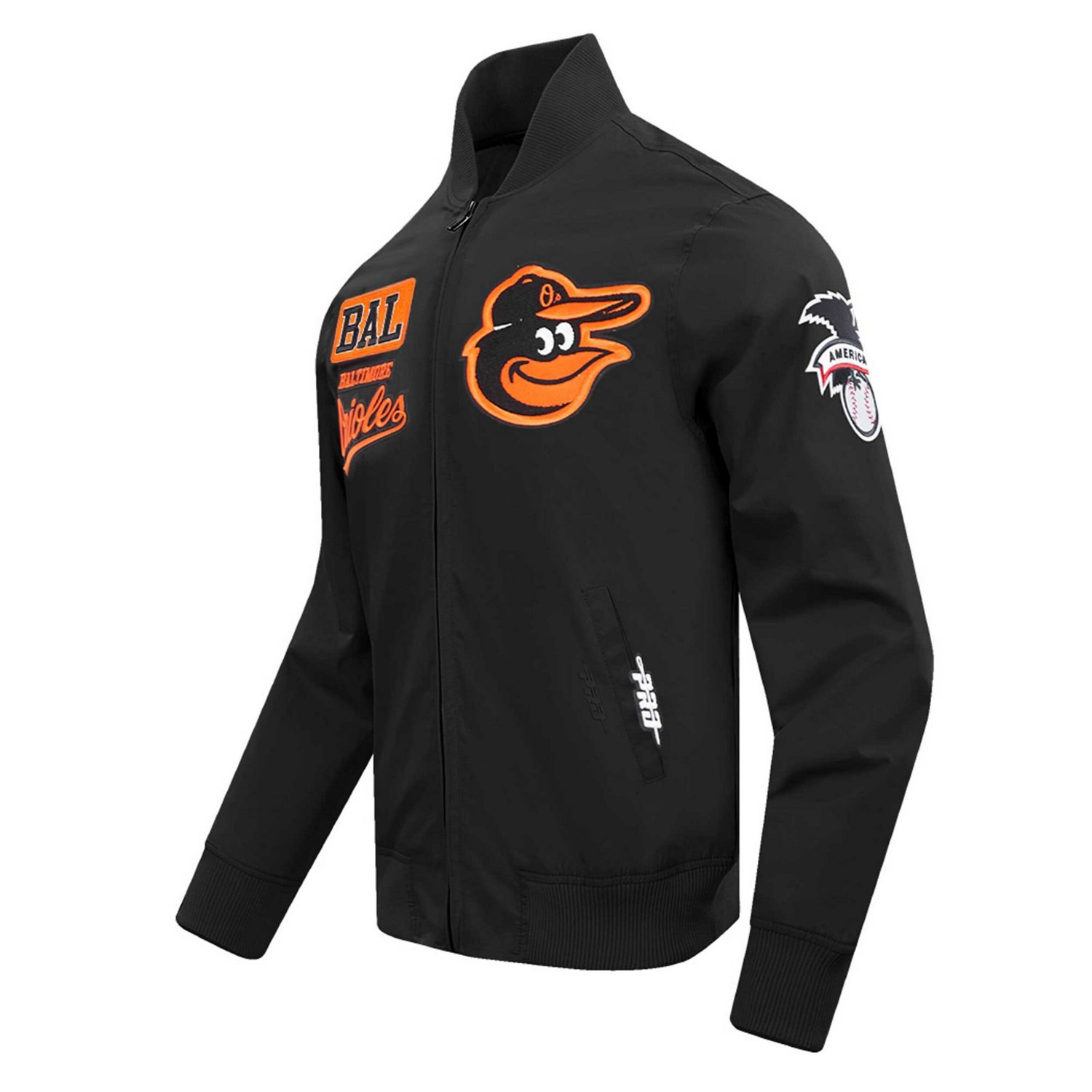 Pro Standard Baltimore Orioles Area Code Twill Full-Zip Jacket - view number 2