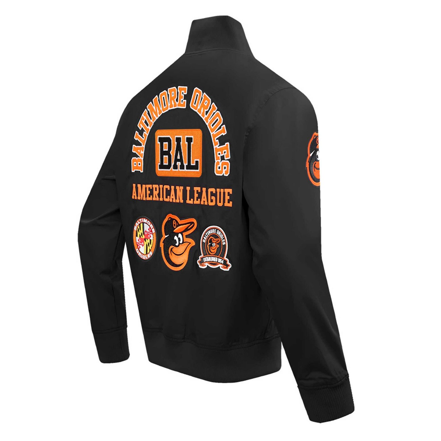 Pro Standard Baltimore Orioles Area Code Twill Full-Zip Jacket - view number 4