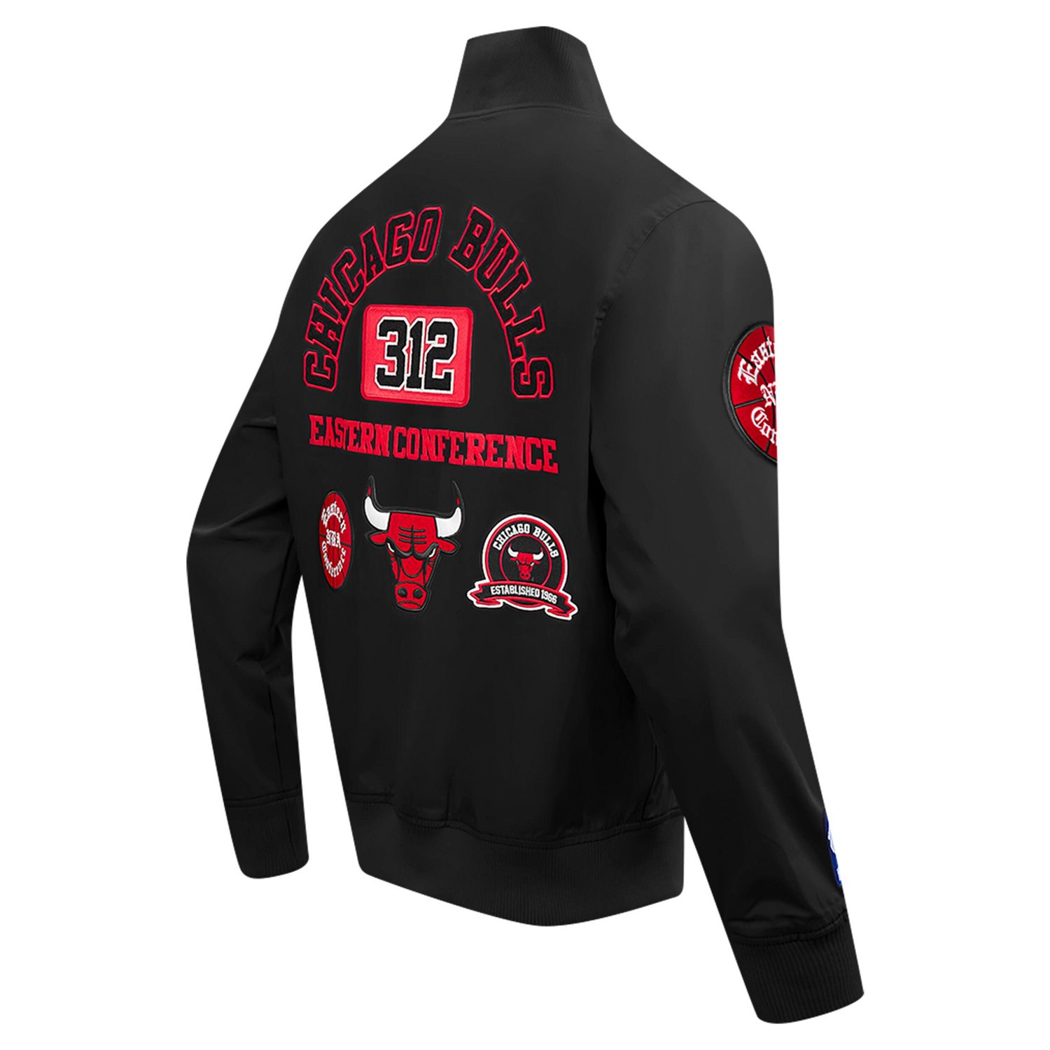 Pro Standard Chicago Bulls Area Code Twill Full-Zip Jacket - view number 3