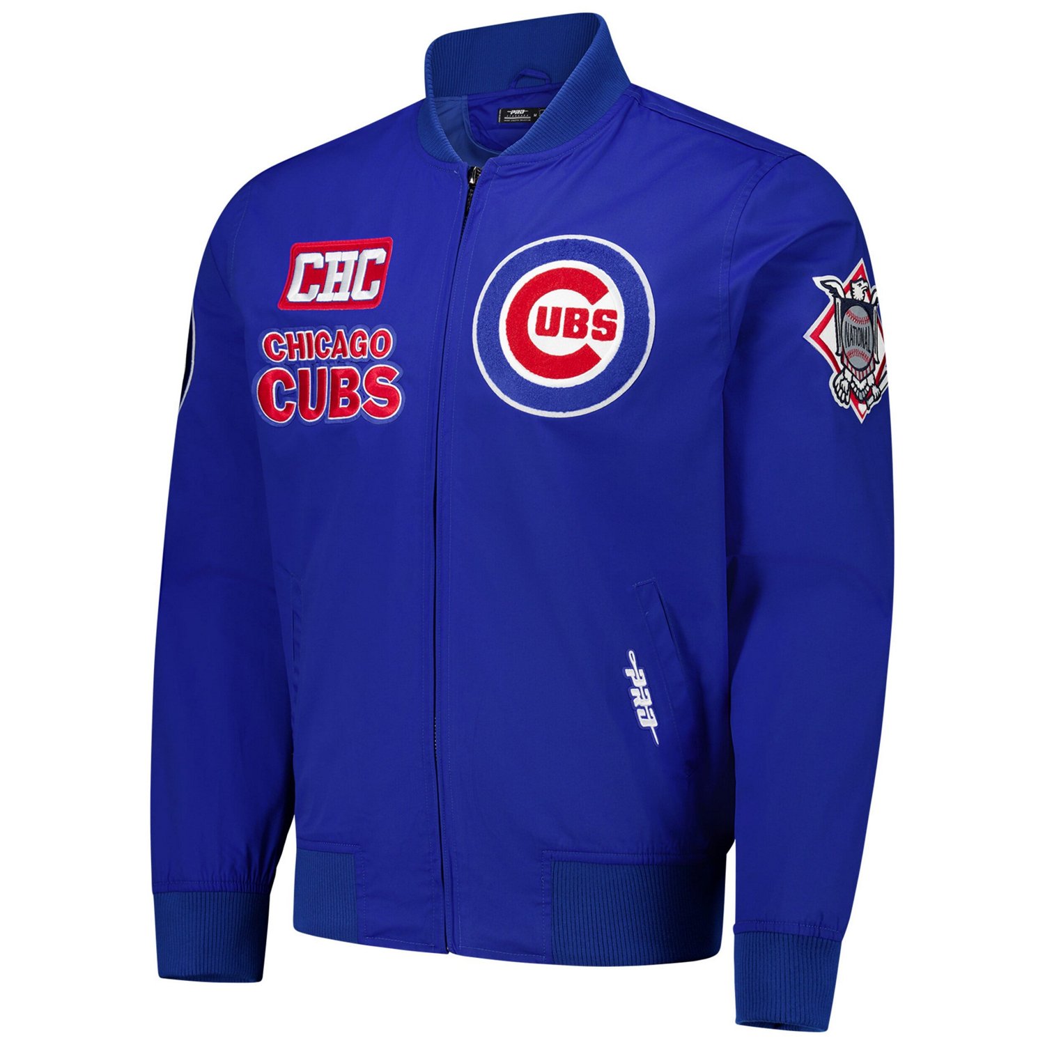 Pro Standard Chicago Cubs Area Code Twill Full-Zip Jacket