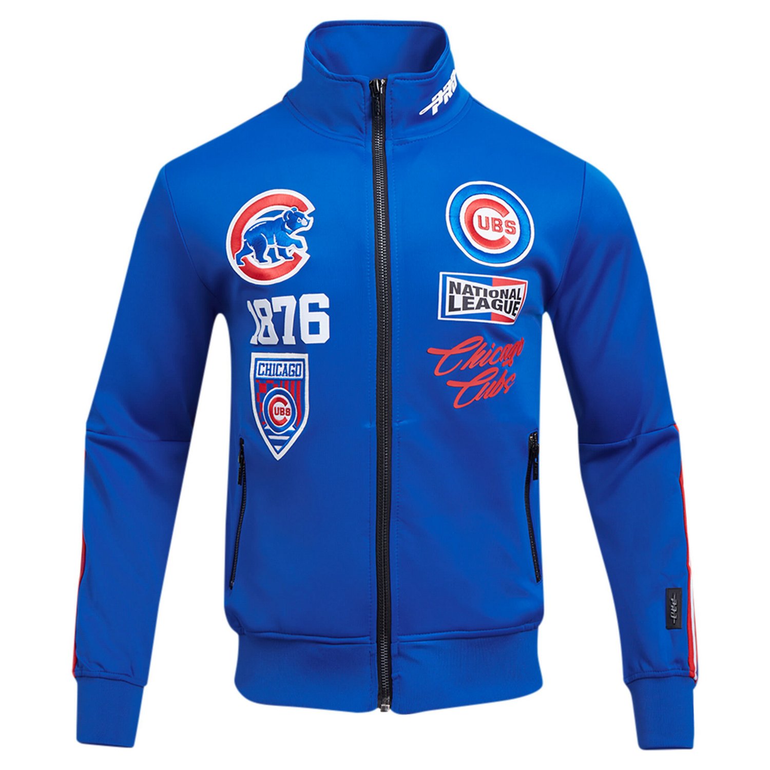 Pro Standard Chicago Cubs Fast Lane Full-Zip Track Jacket - view number 4