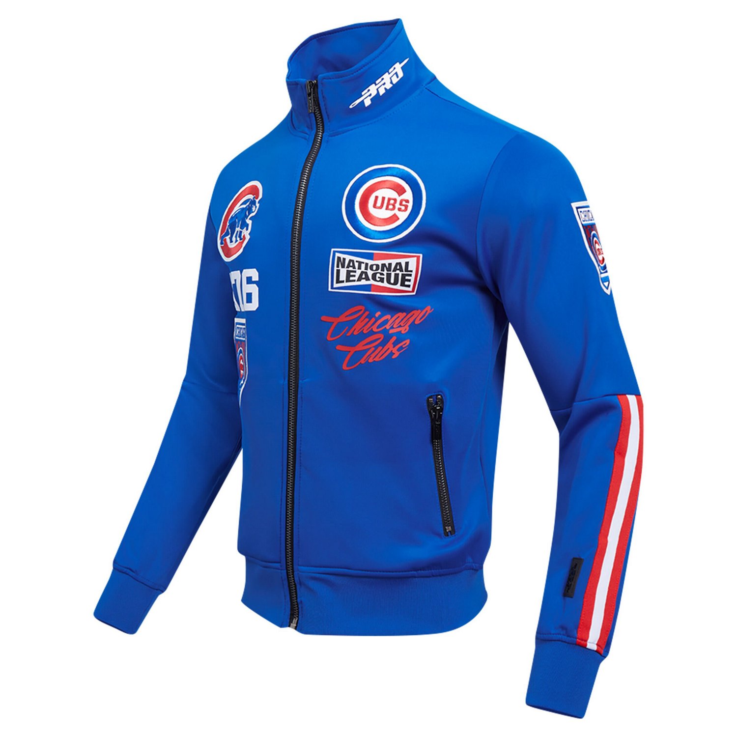 Pro Standard Chicago Cubs Fast Lane Full-Zip Track Jacket - view number 2
