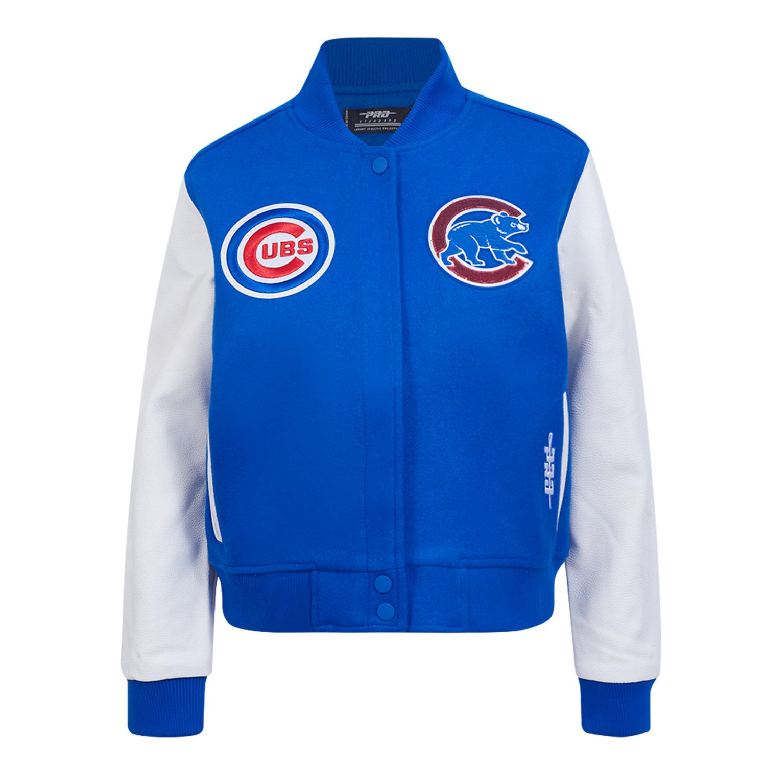 Pro Standard Chicago Cubs Game Day Classics Wool Full-Zip Varsity Jacket                                                         - view number 3
