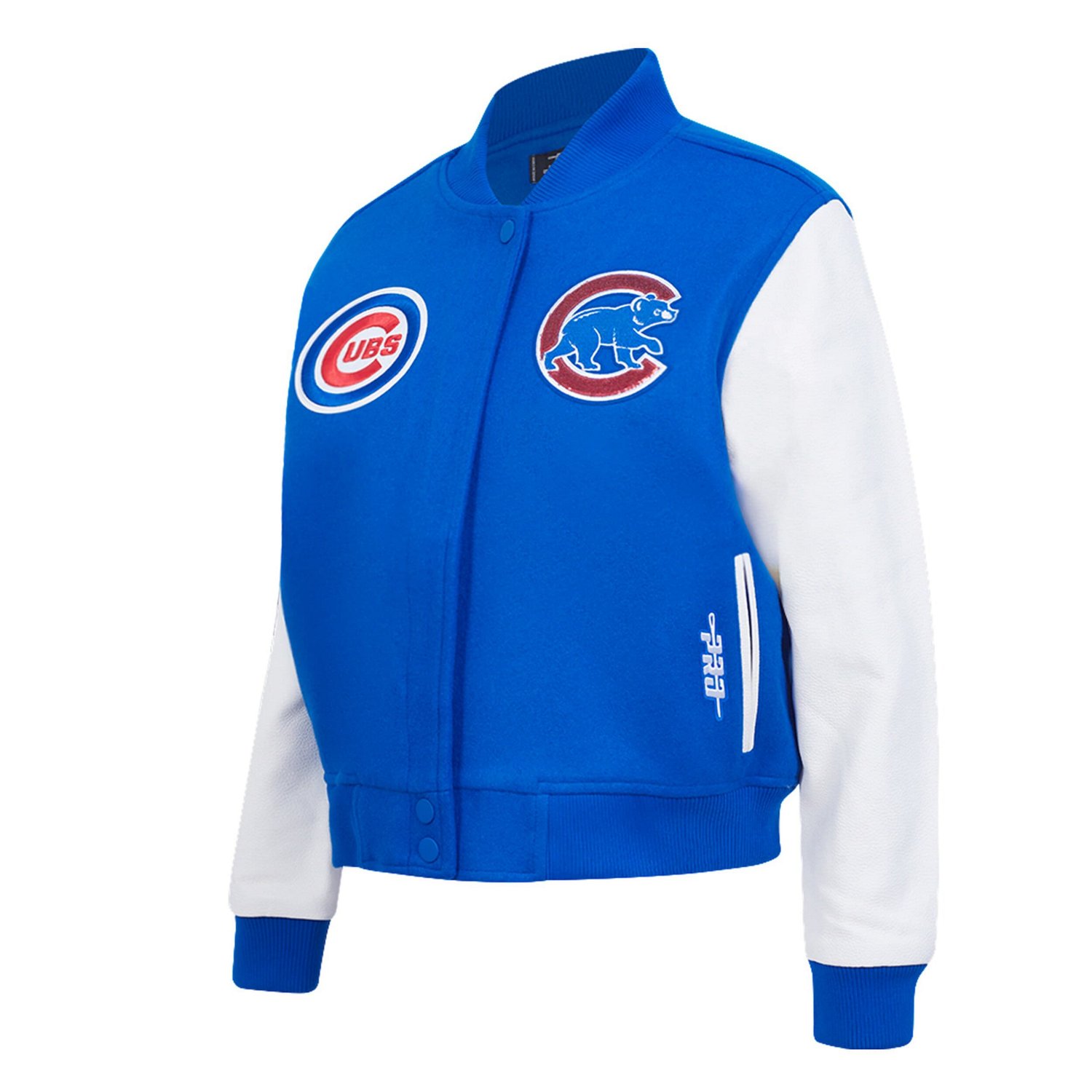 Pro Standard Chicago Cubs Game Day Classics Wool Full-Zip Varsity Jacket                                                         - view number 2