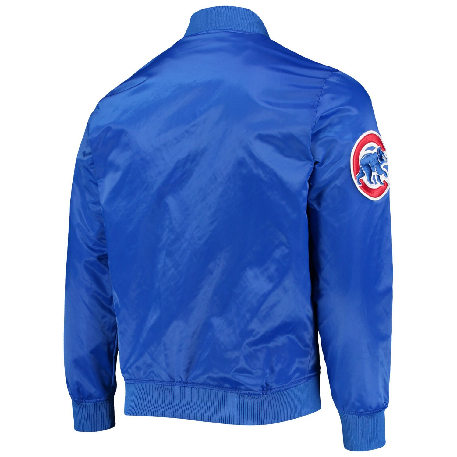 Pro Standard Chicago Cubs Wordmark Satin Full-Snap Jacket - view number 4