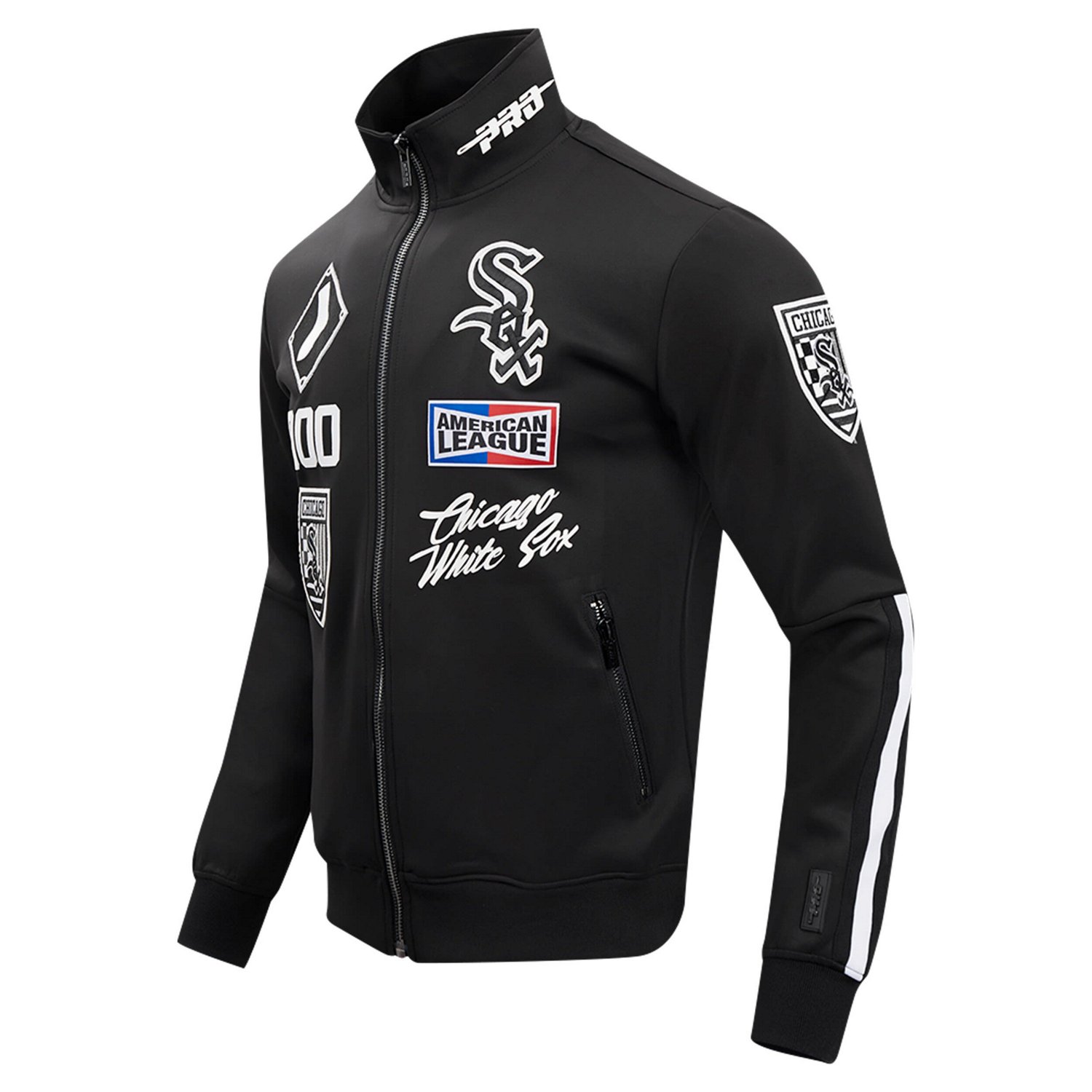 Pro Standard Chicago White Sox Fast Lane Full-Zip Track Jacket - view number 2