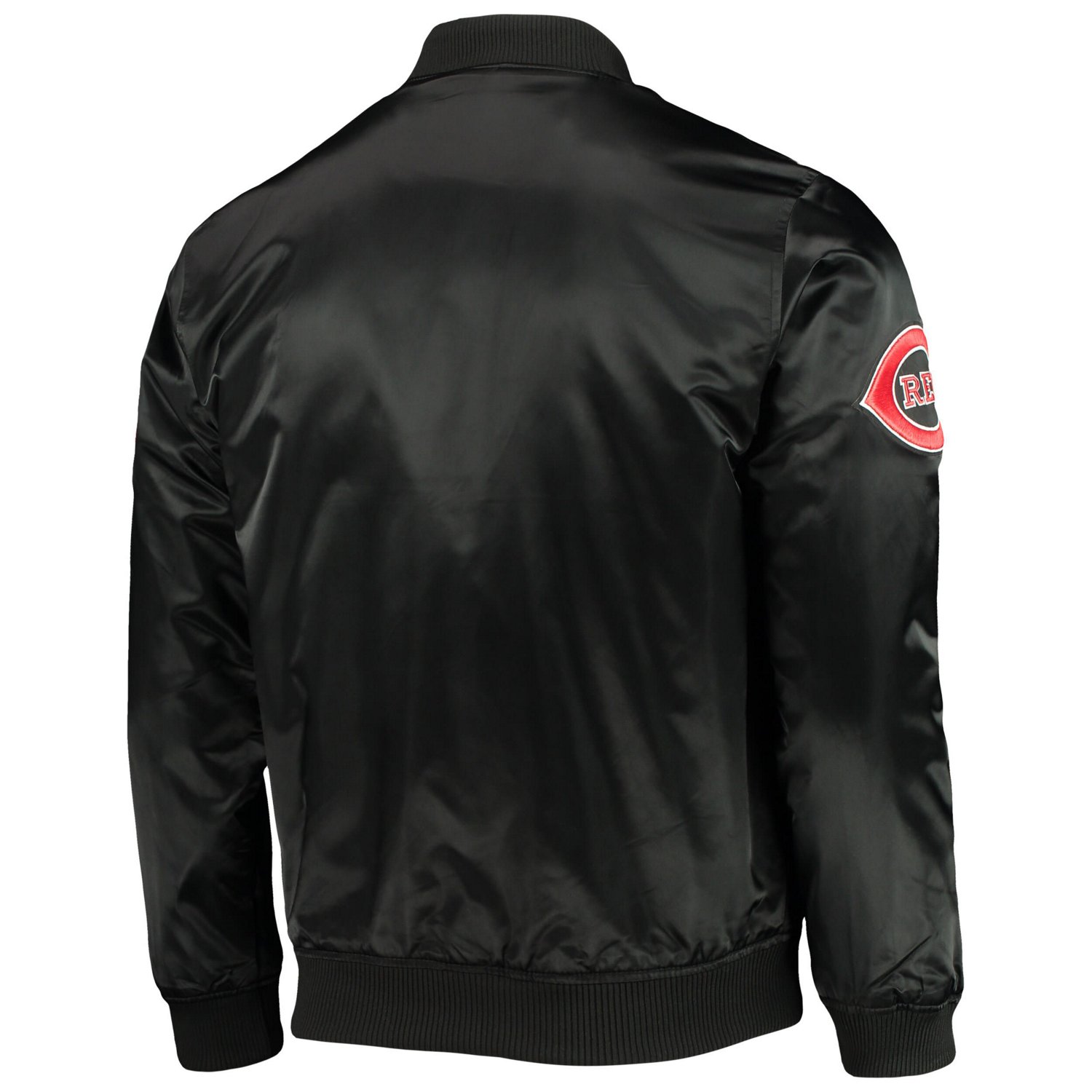 Pro Standard Cincinnati Reds Wordmark Satin Full-Snap Jacket - view number 4
