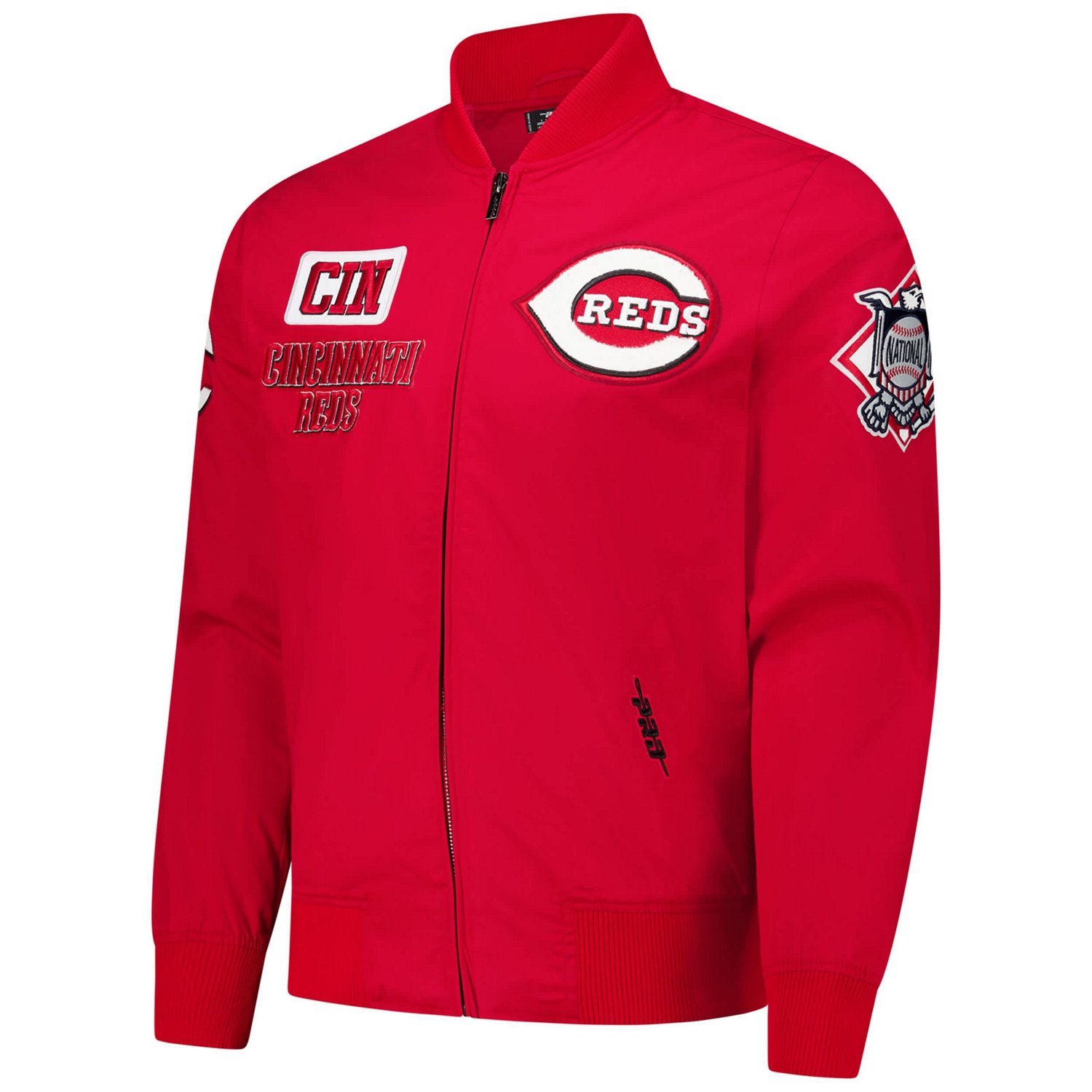 Pro Standard Cincinnati s Area Code Twill Full-Zip Jacket