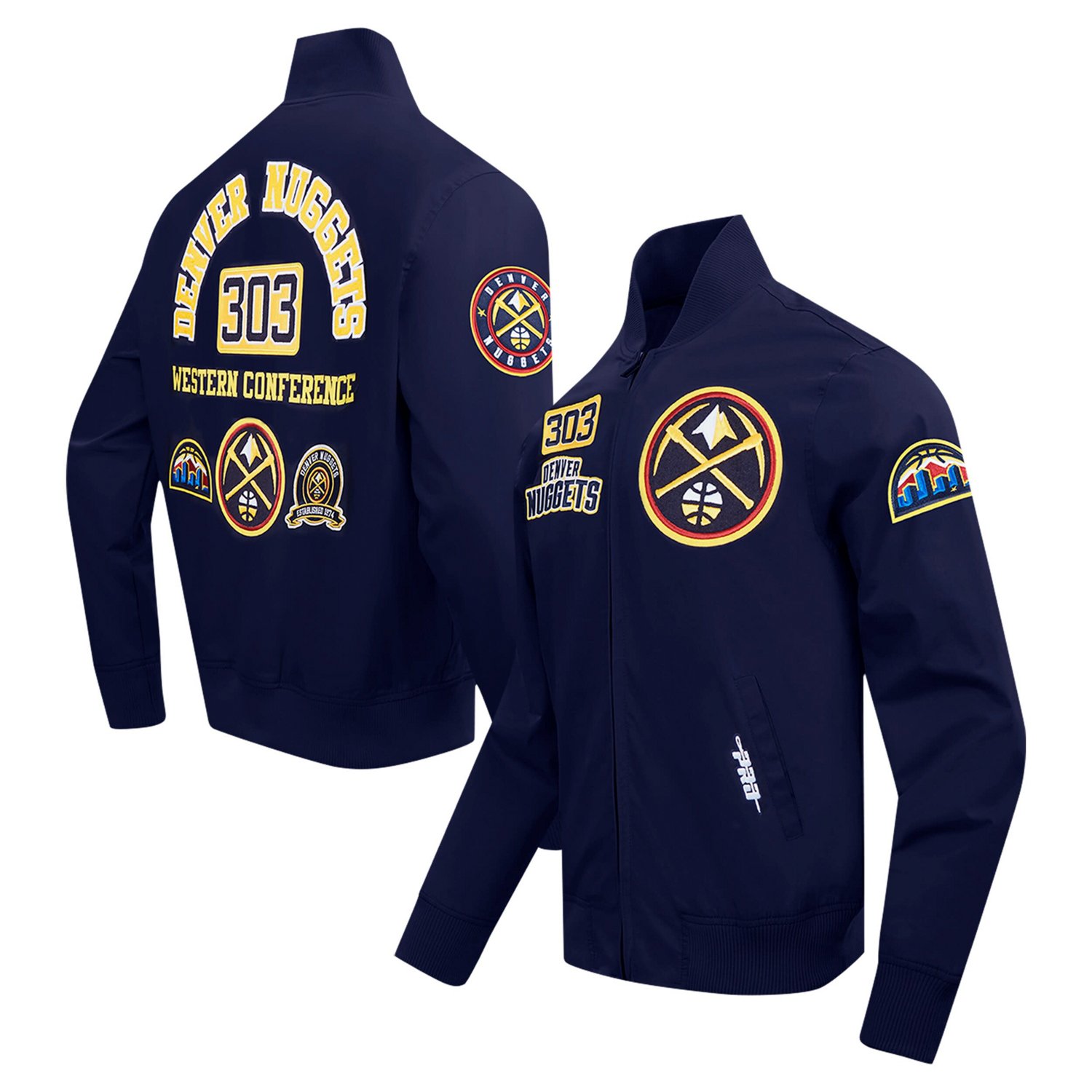 Pro Standard Denver Nuggets Area Code Full-Zip Jacket