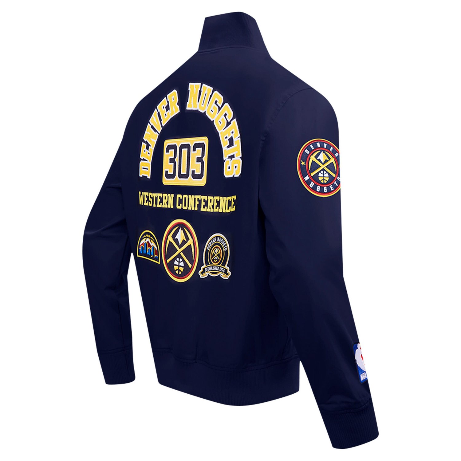 Pro Standard Denver Nuggets Area Code Full-Zip Jacket - view number 3